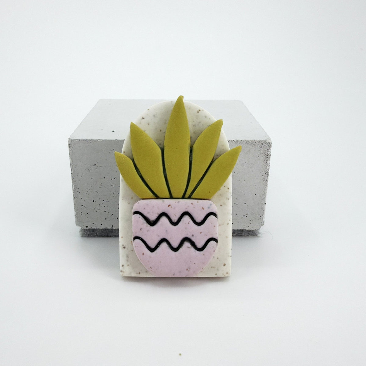 Aloe Plant Magnet - Pearl Moon Creations