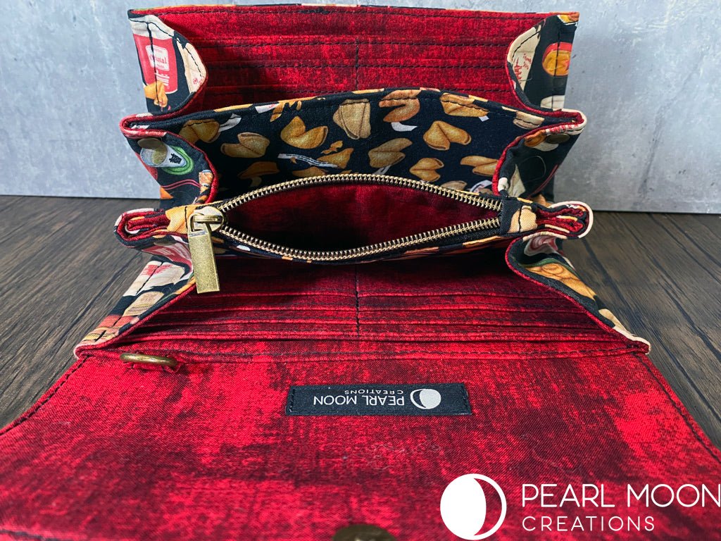 Asian Takeout Necessary Clutch Wallet - Pearl Moon Creations