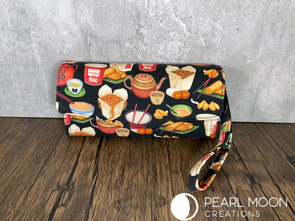 Asian Takeout Necessary Clutch Wallet - Pearl Moon Creations