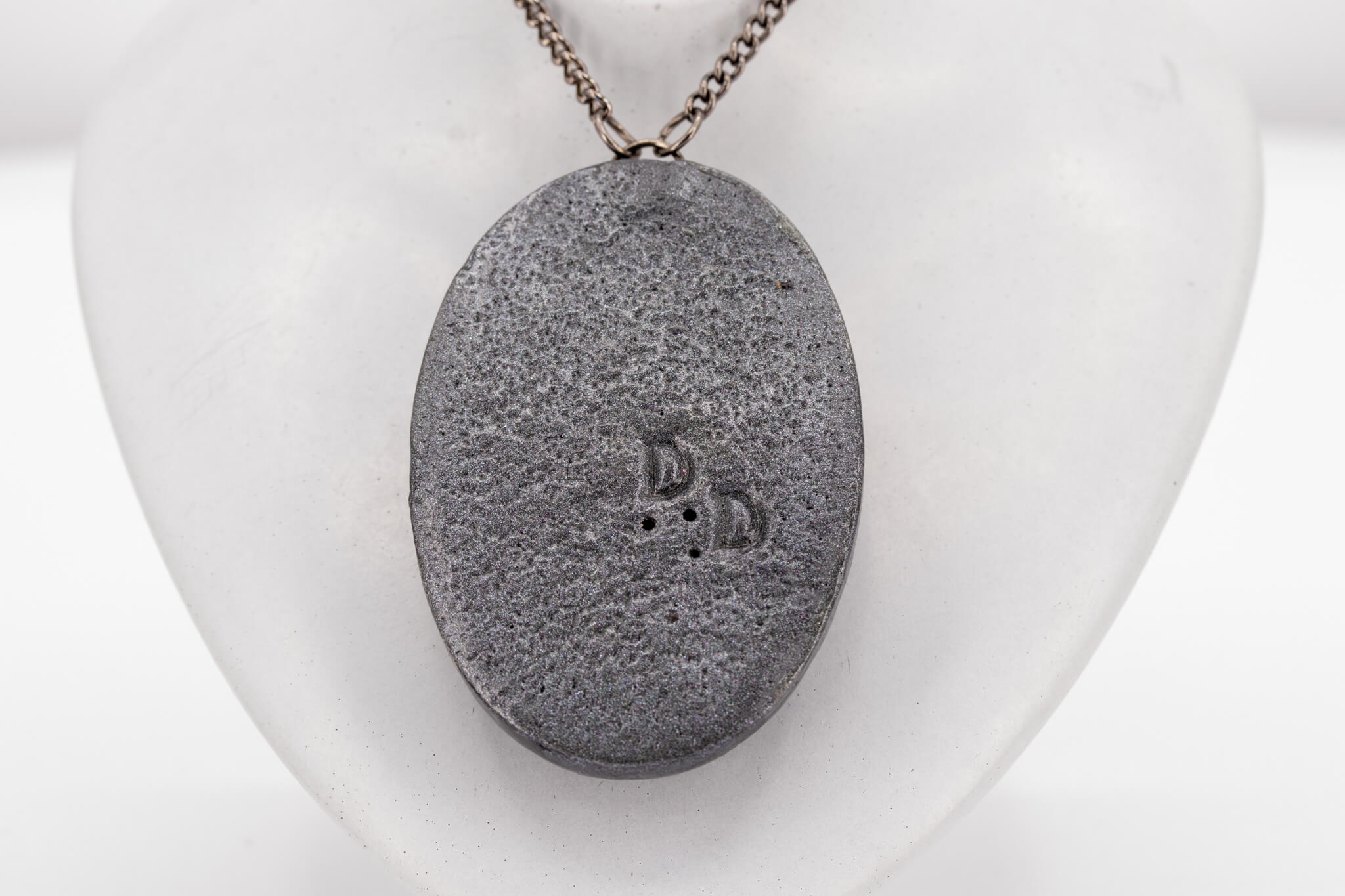 Batty Faux Stone Necklace - Pearl Moon Creations