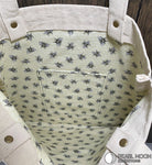 Bee Magical Cotton Canvas Tote - Pearl Moon Creations