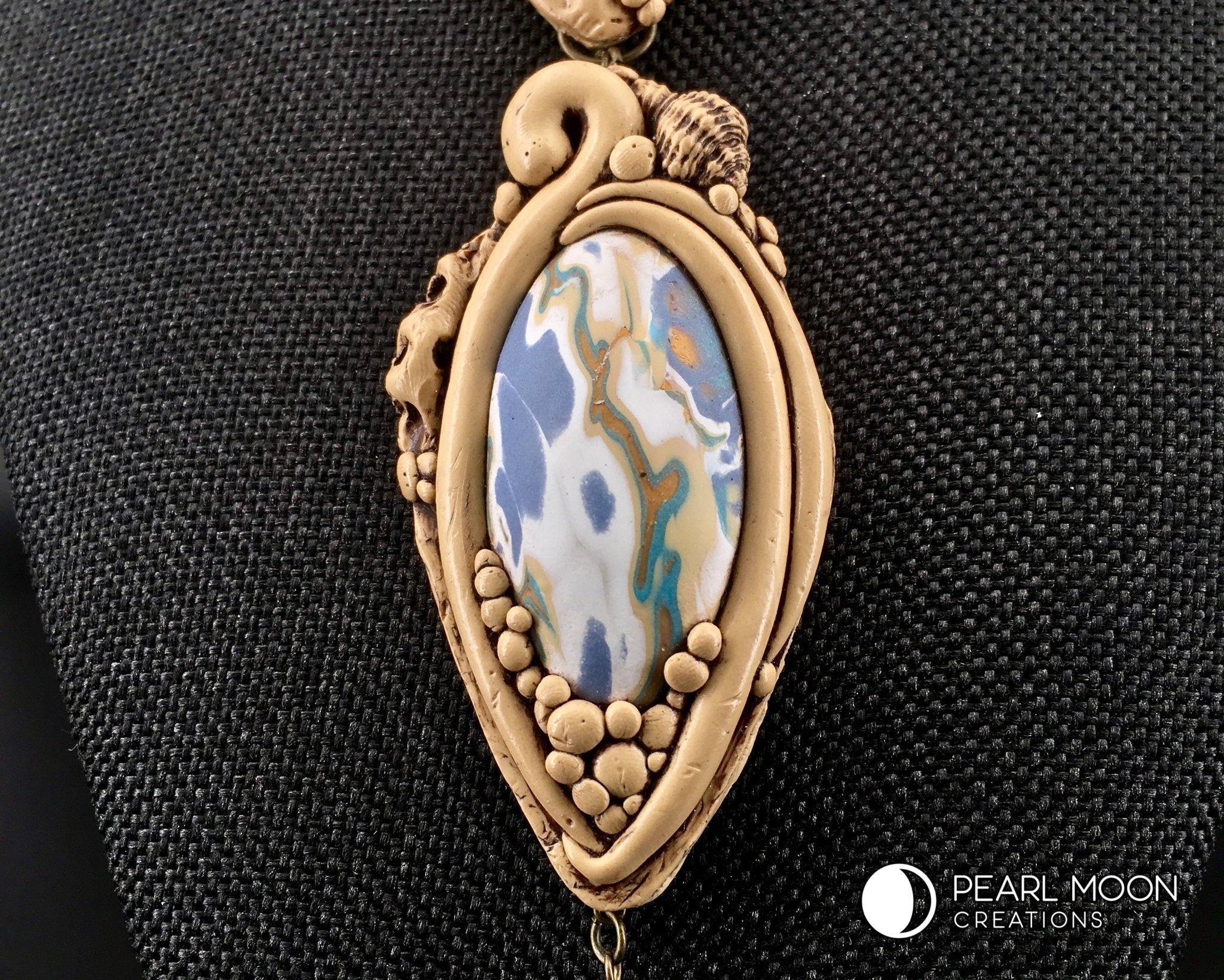 Boho Goddess Necklace - Pearl Moon Creations