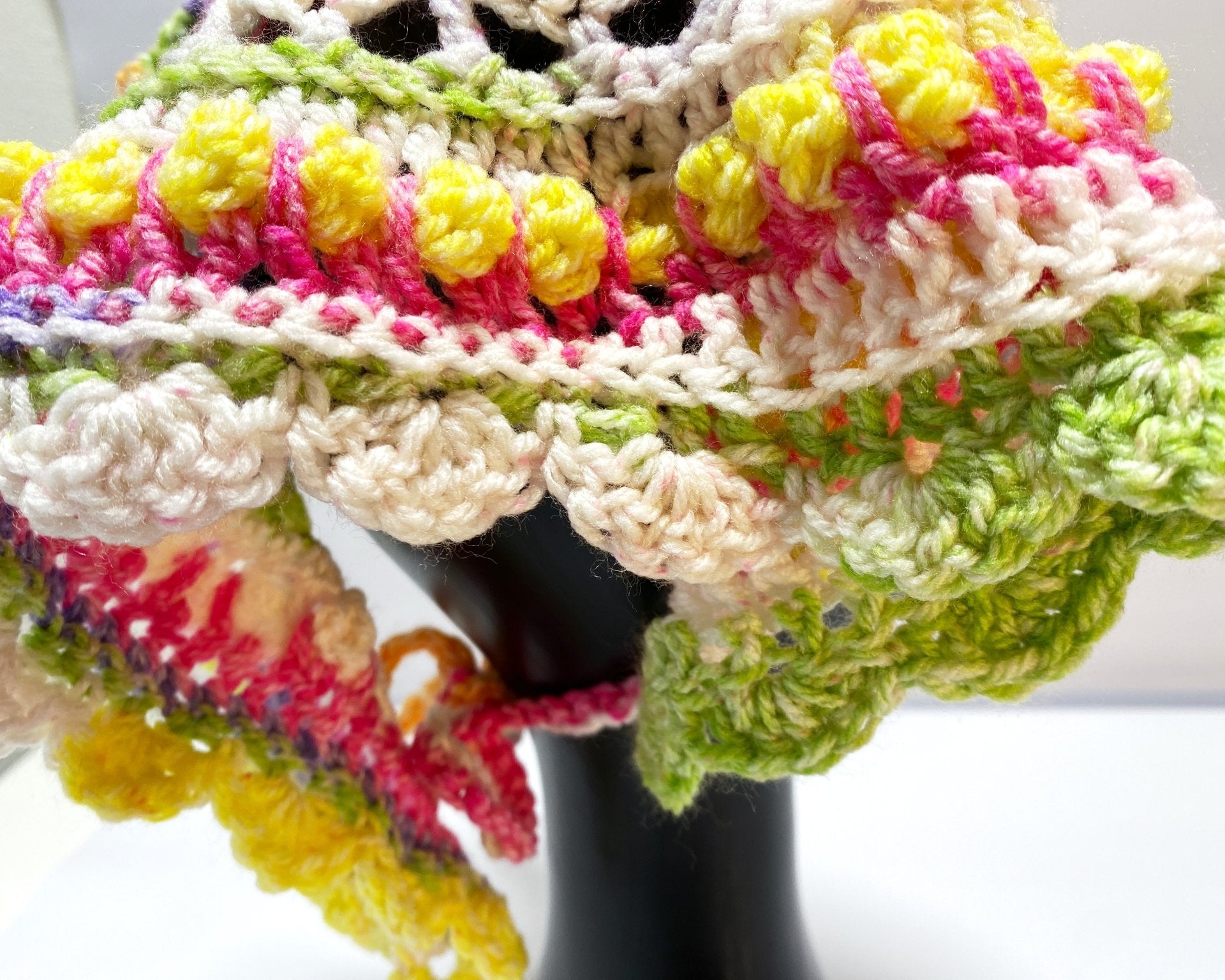 Bright Festival Crochet Bandana - Pearl Moon Creations