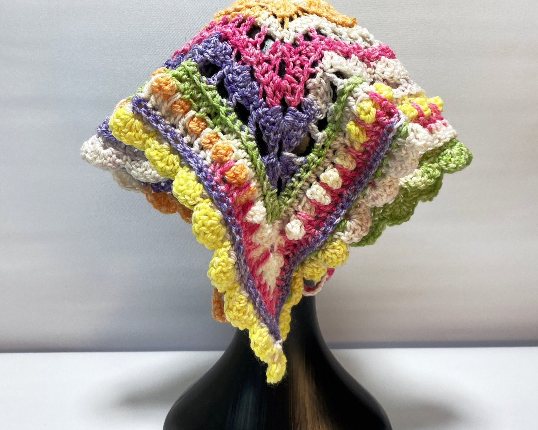 Bright Festival Crochet Bandana - Pearl Moon Creations