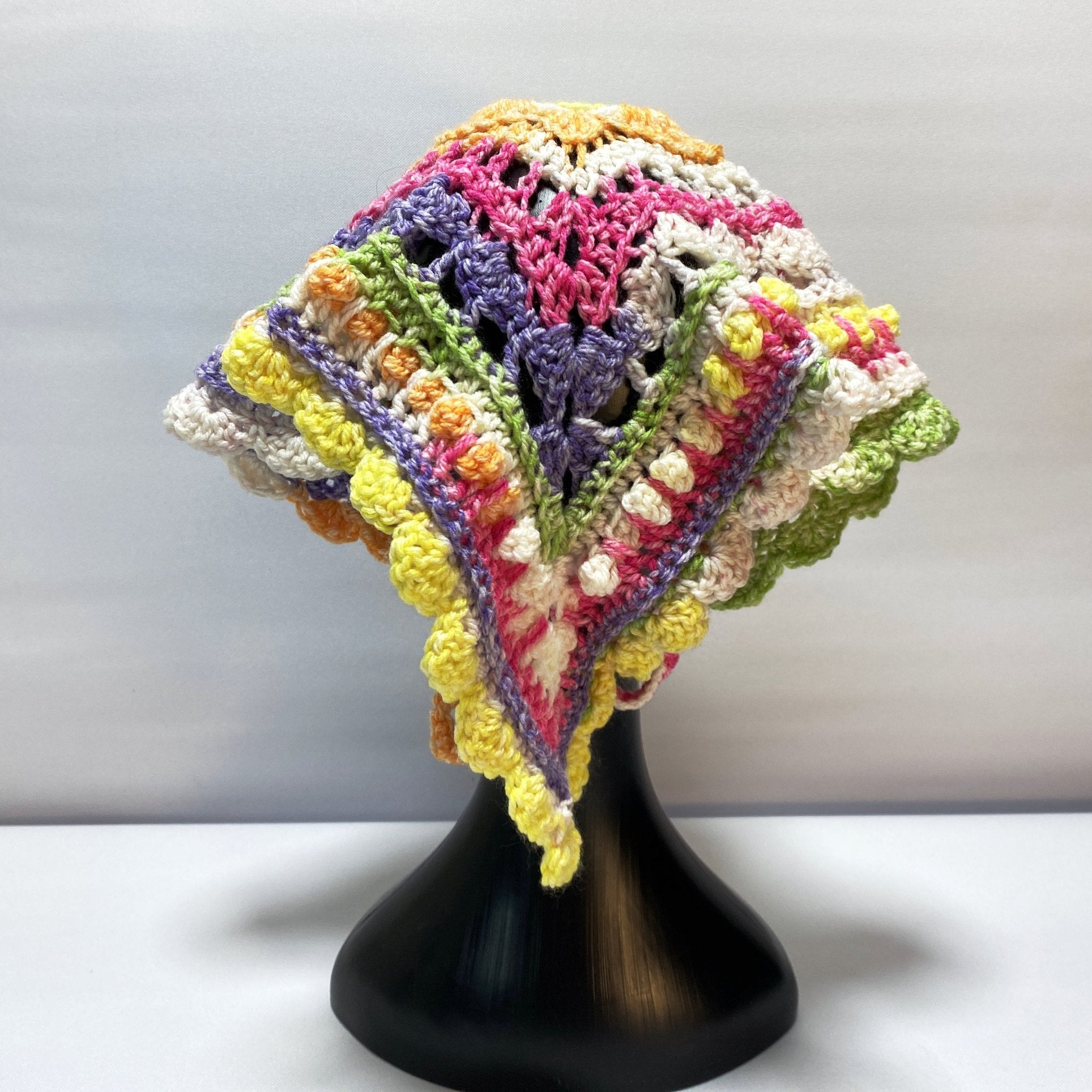 Bright Festival Crochet Bandana - Pearl Moon Creations