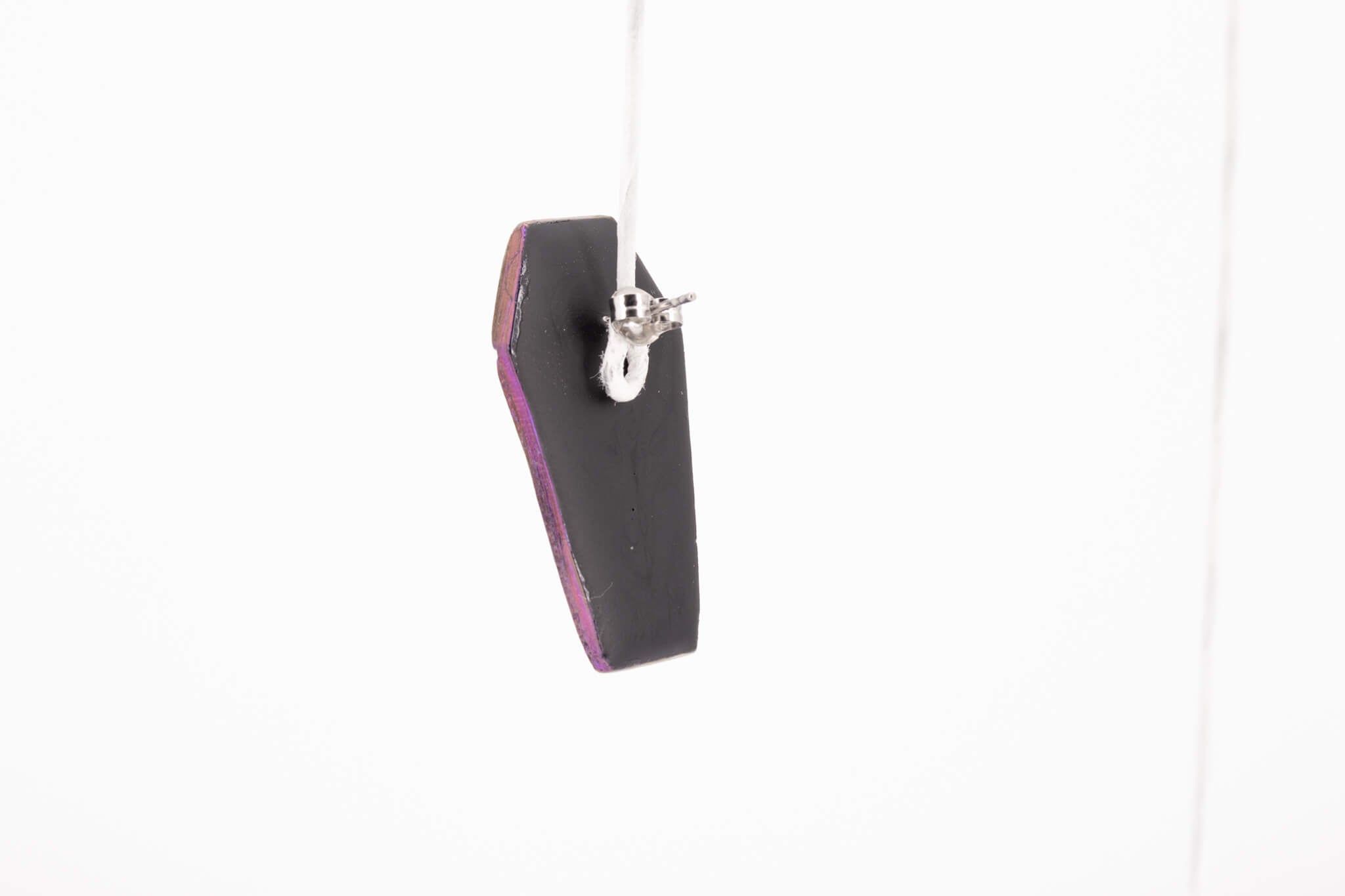 Casket Stud Earrings - Pearl Moon Creations