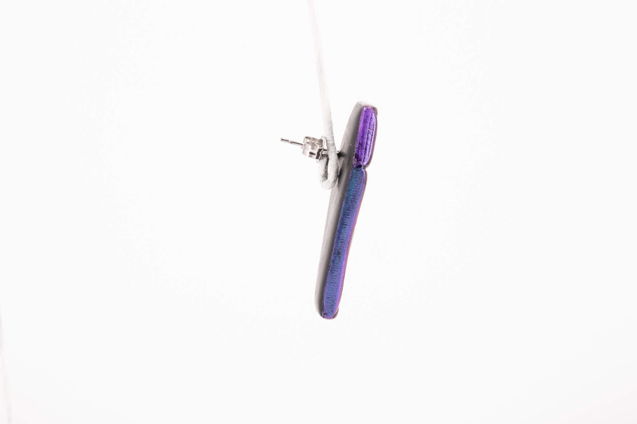 Casket Stud Earrings - Pearl Moon Creations