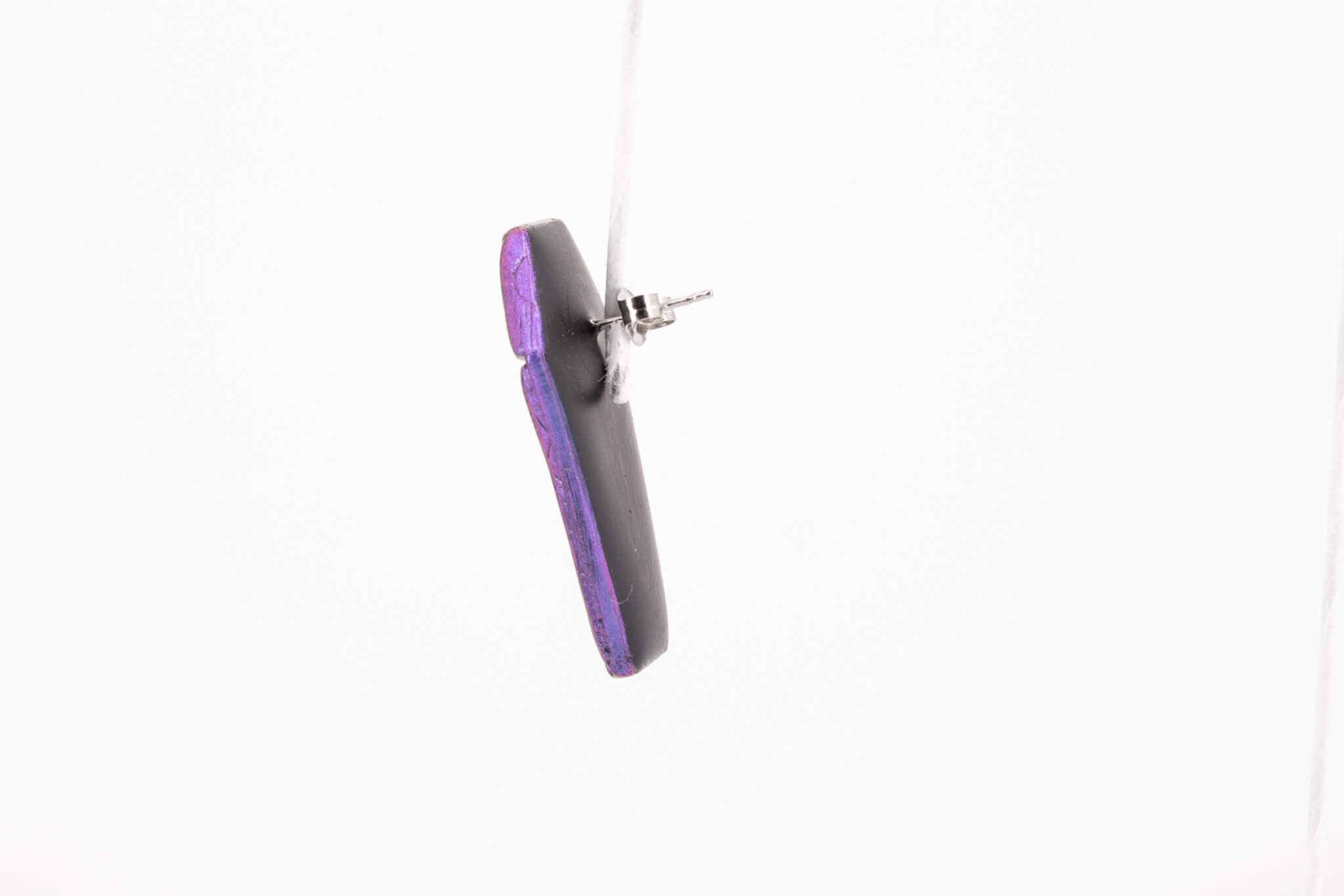 Casket Stud Earrings - Pearl Moon Creations