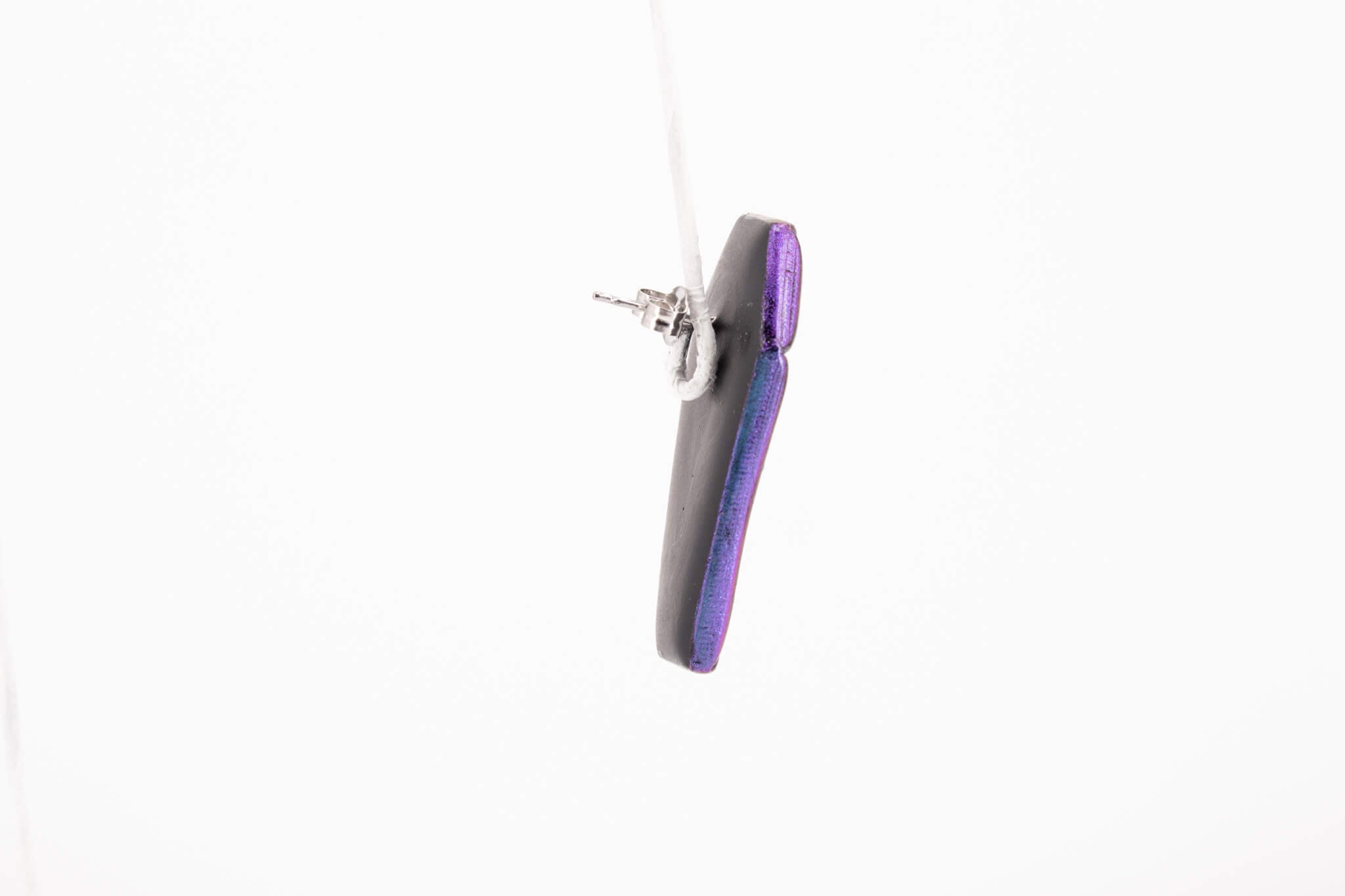 Casket Stud Earrings - Pearl Moon Creations