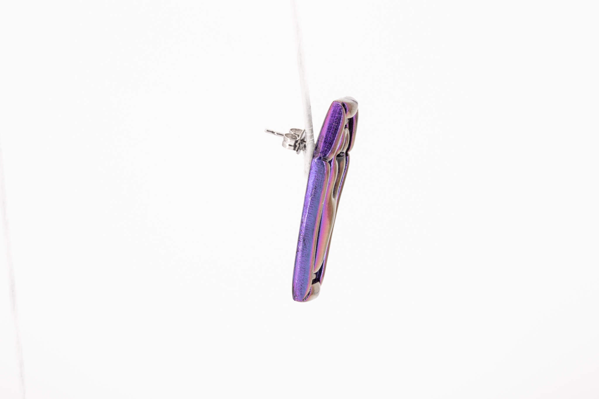 Casket Stud Earrings - Pearl Moon Creations