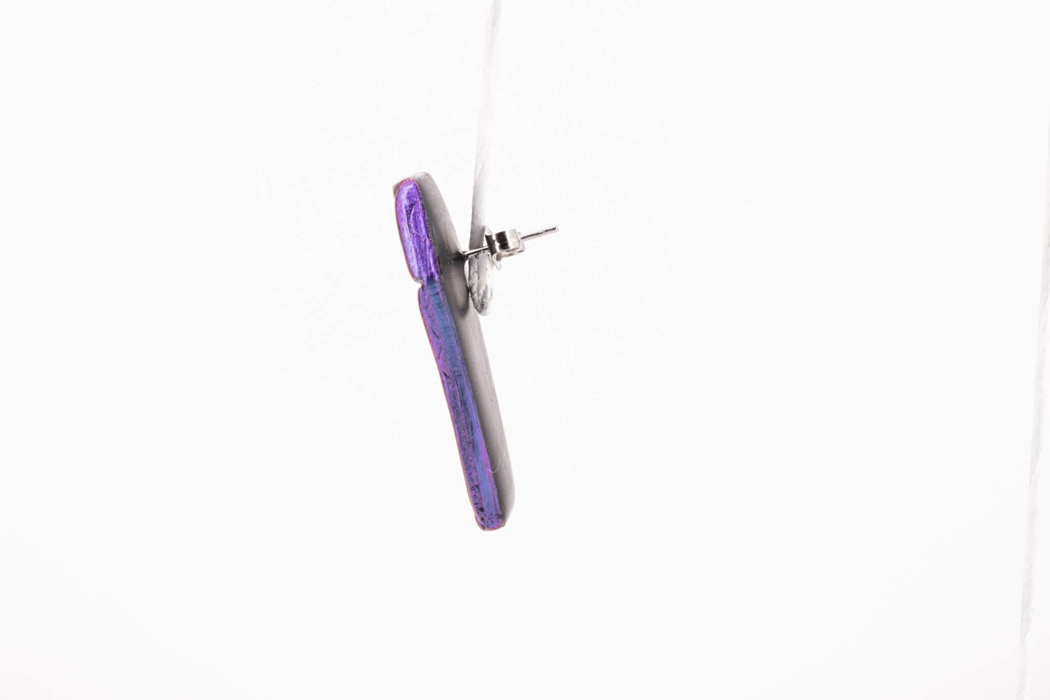 Casket Stud Earrings - Pearl Moon Creations