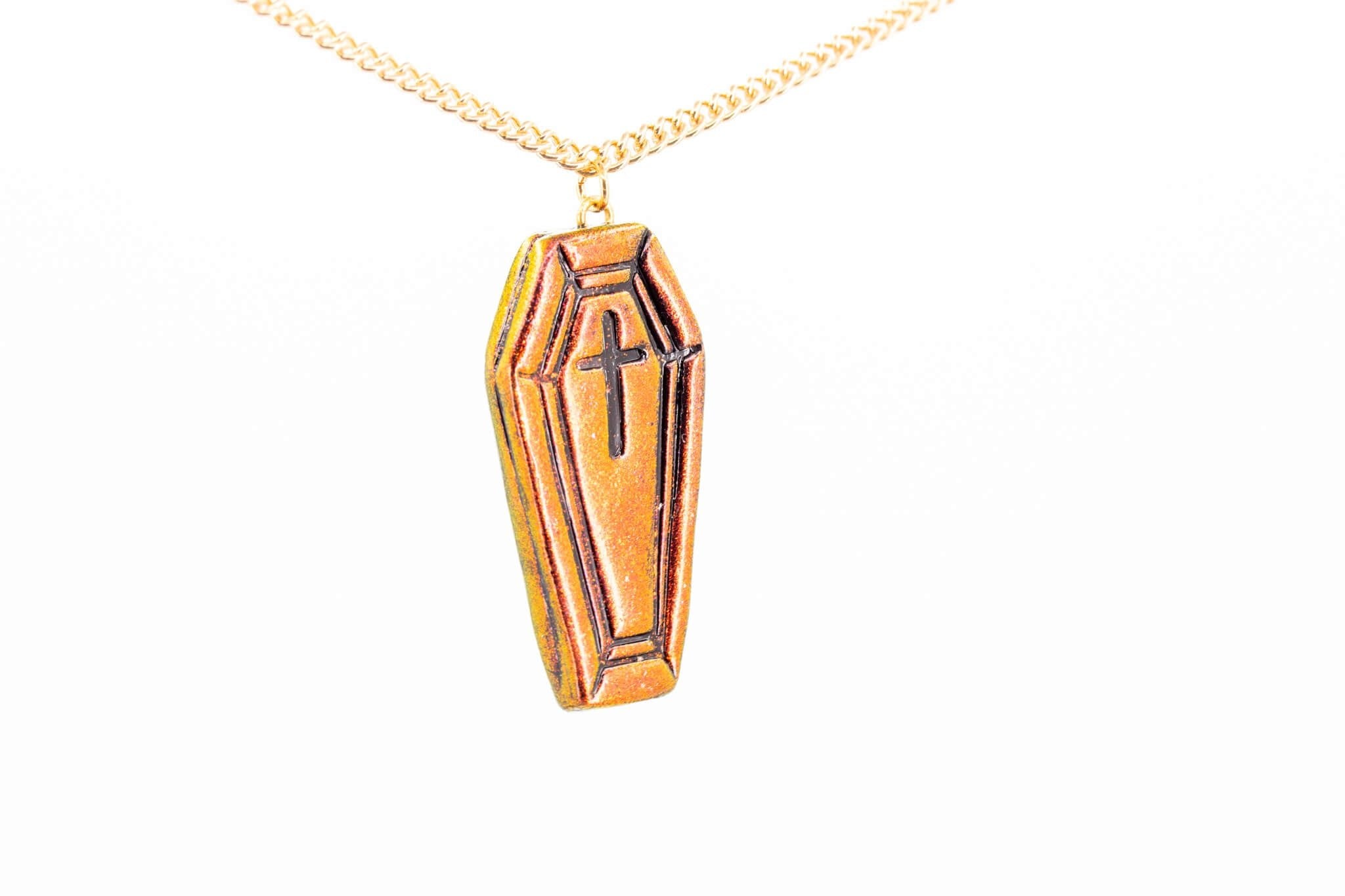 Coffin Necklace - Pearl Moon Creations