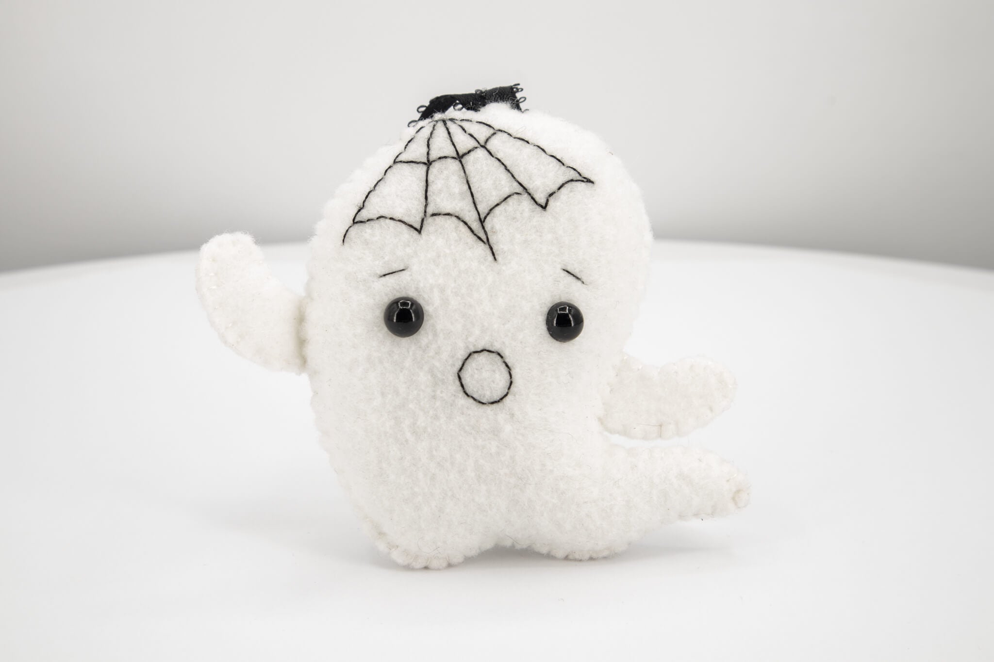 Felt Ghost Ornament - Pearl Moon Creations