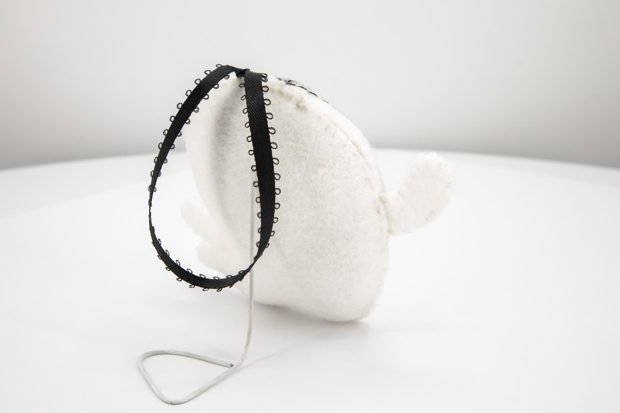 Felt Ghost Ornament - Pearl Moon Creations