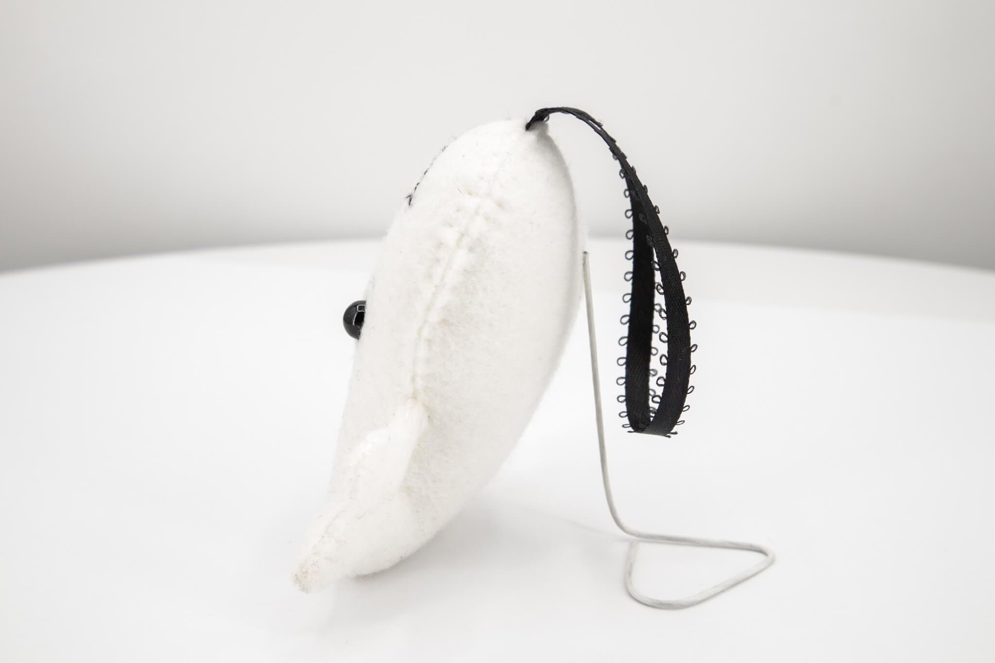 Felt Ghost Ornament - Pearl Moon Creations