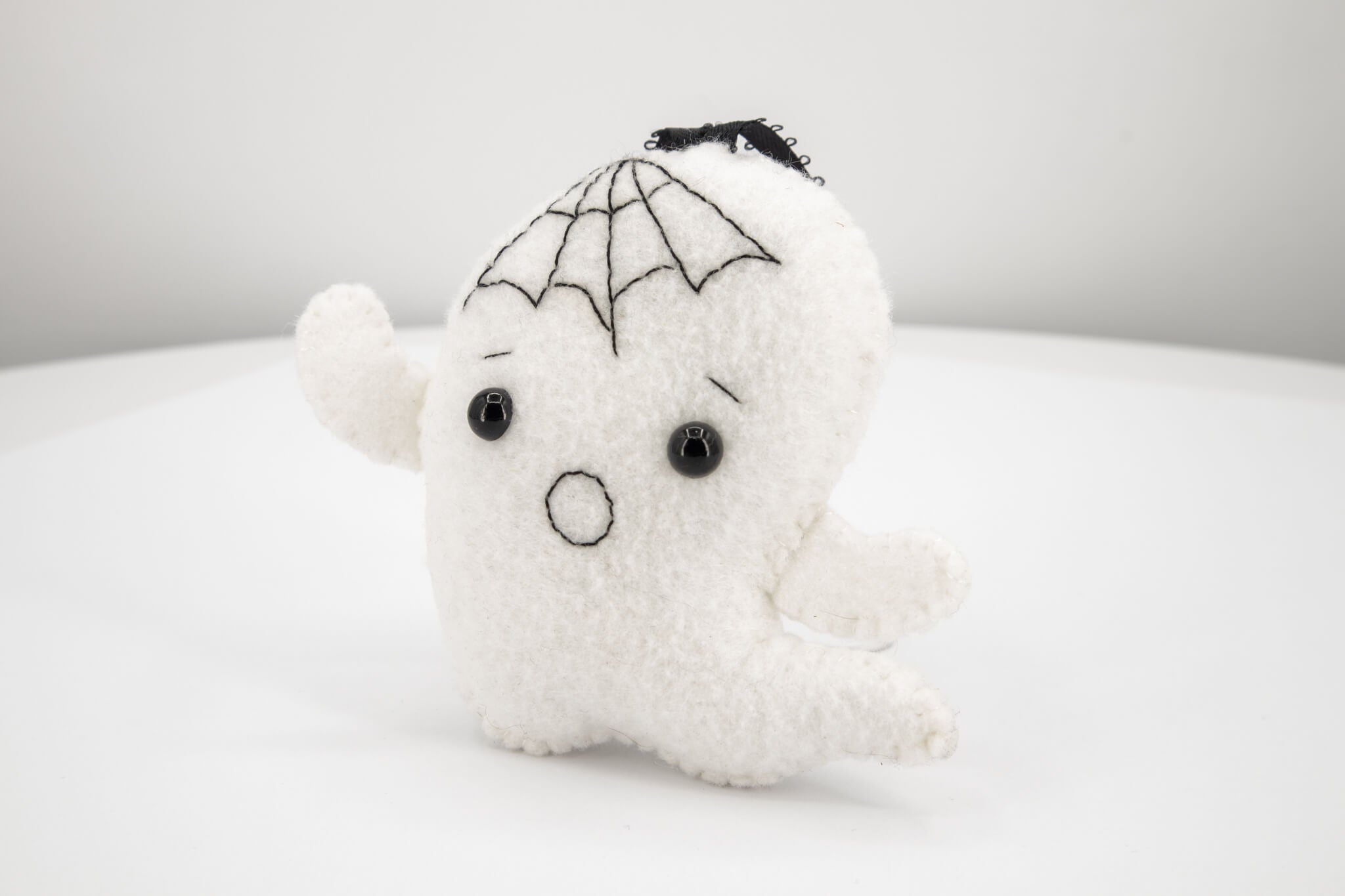 Felt Ghost Ornament - Pearl Moon Creations