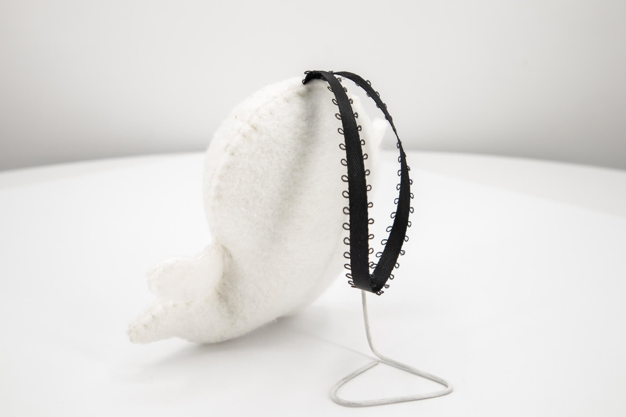 Felt Ghost Ornament - Pearl Moon Creations