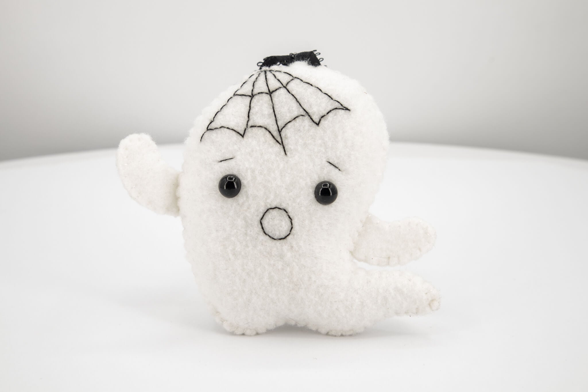 Felt Ghost Ornament - Pearl Moon Creations