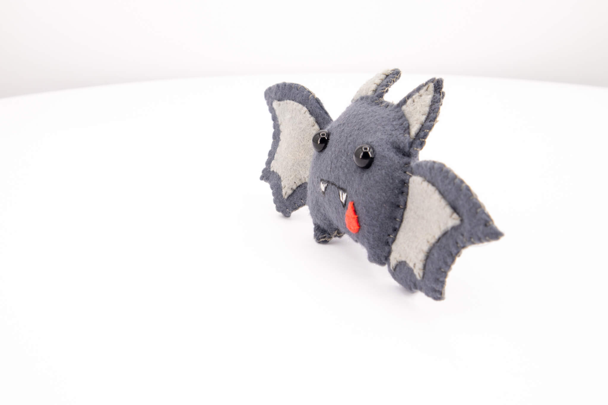 Felt Stuffed Bat - Pearl Moon Creations