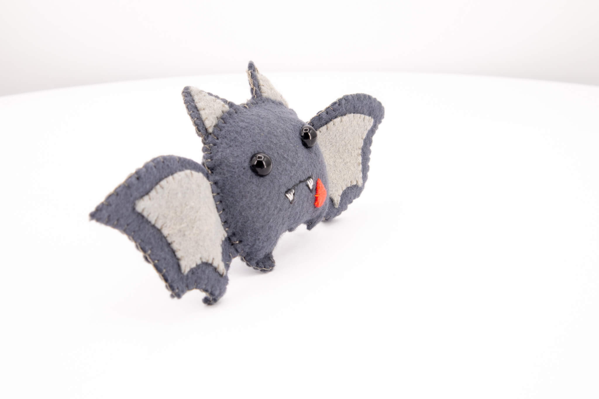 Felt Stuffed Bat - Pearl Moon Creations