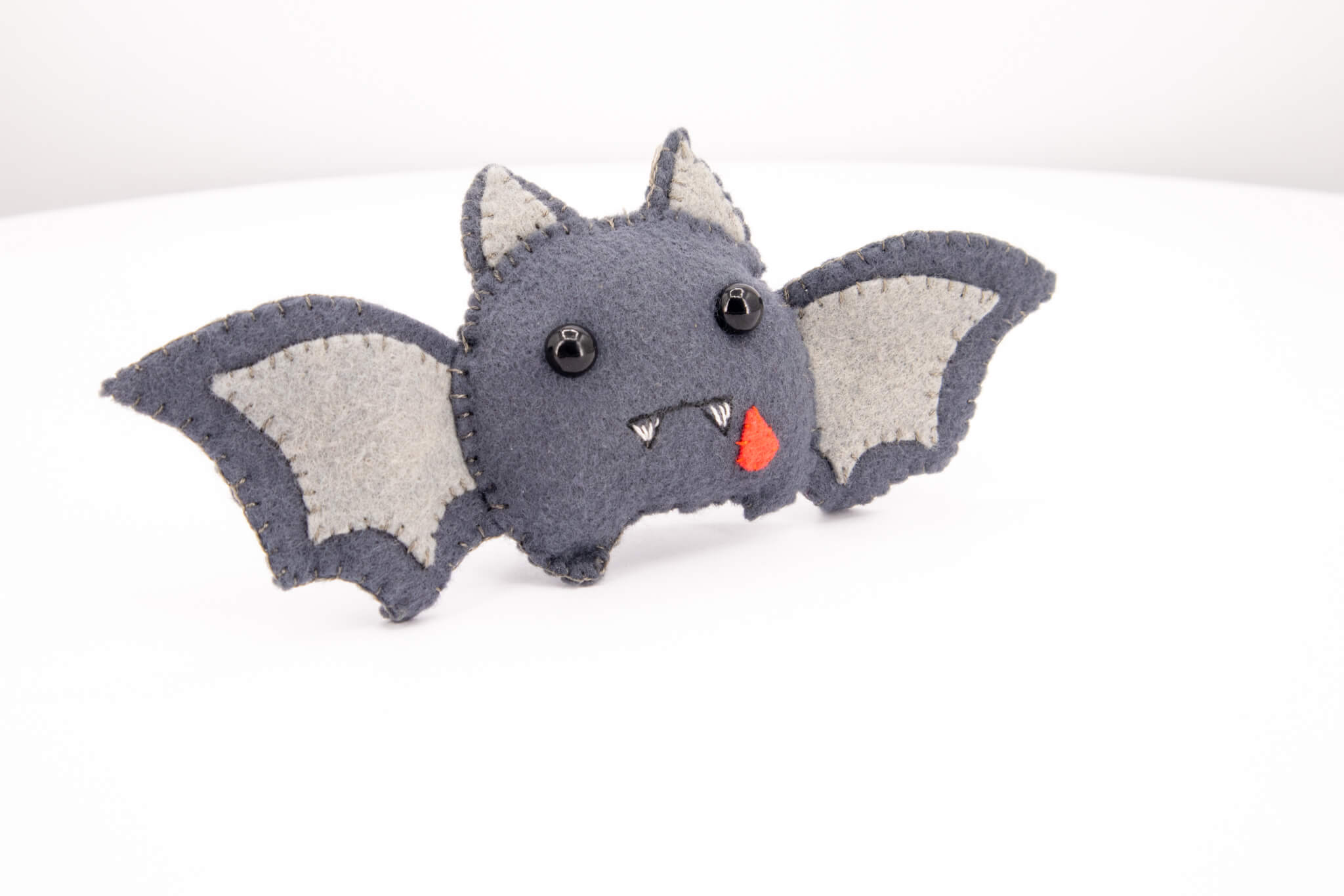 Felt Stuffed Bat - Pearl Moon Creations