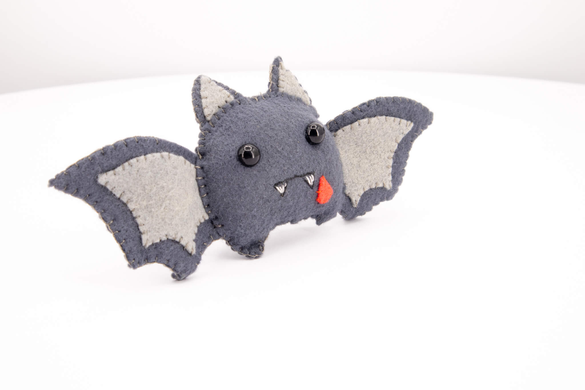 Felt Stuffed Bat - Pearl Moon Creations