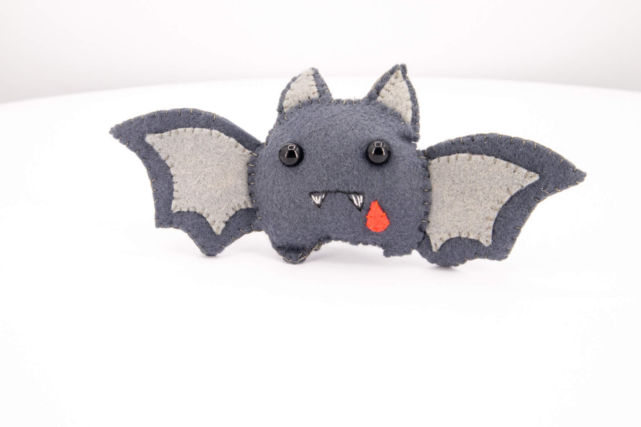 Felt Stuffed Bat - Pearl Moon Creations