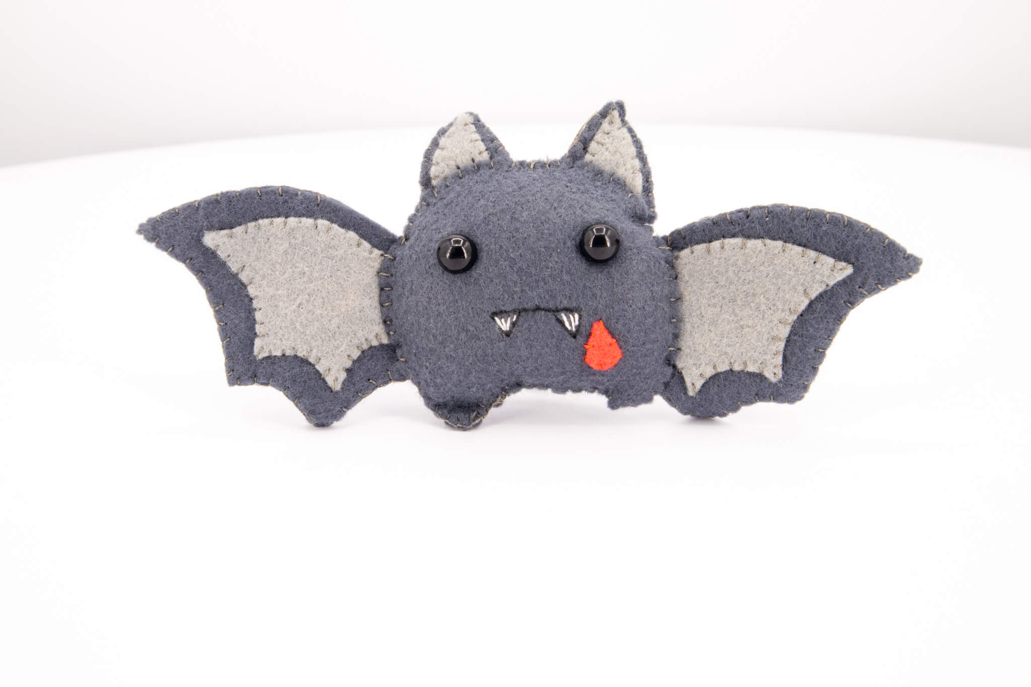 Felt Stuffed Bat - Pearl Moon Creations