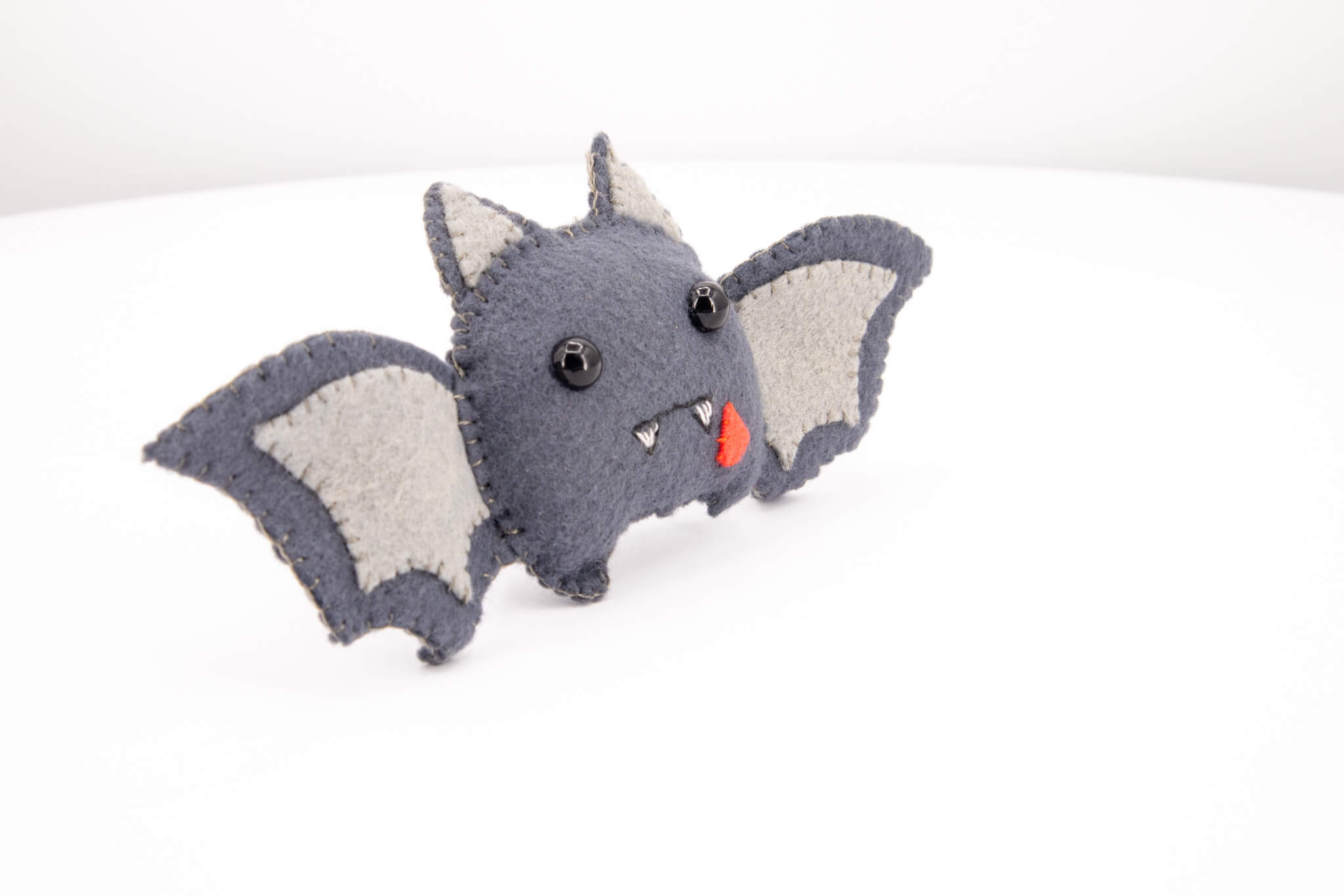Felt Stuffed Bat - Pearl Moon Creations