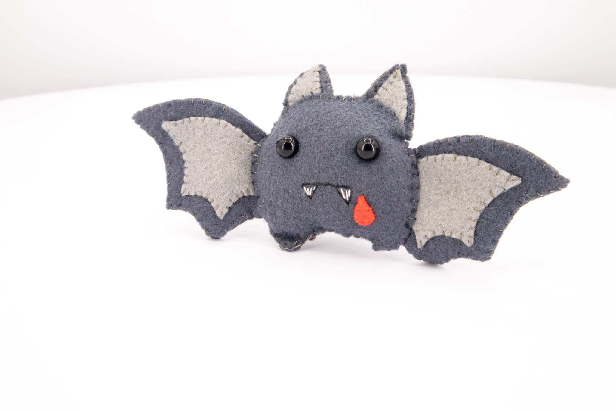 Felt Stuffed Bat - Pearl Moon Creations