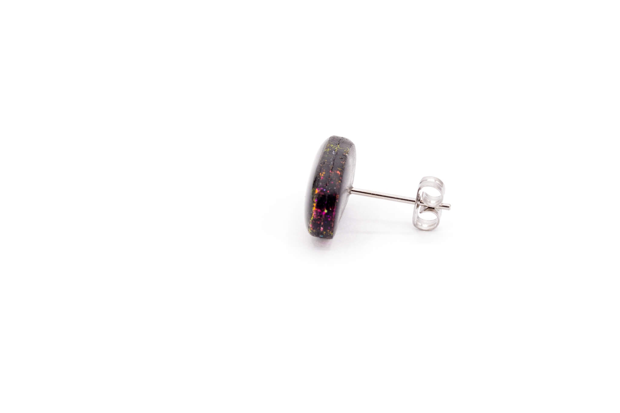 Galaxy Pill Stud Earrings - Pearl Moon Creations