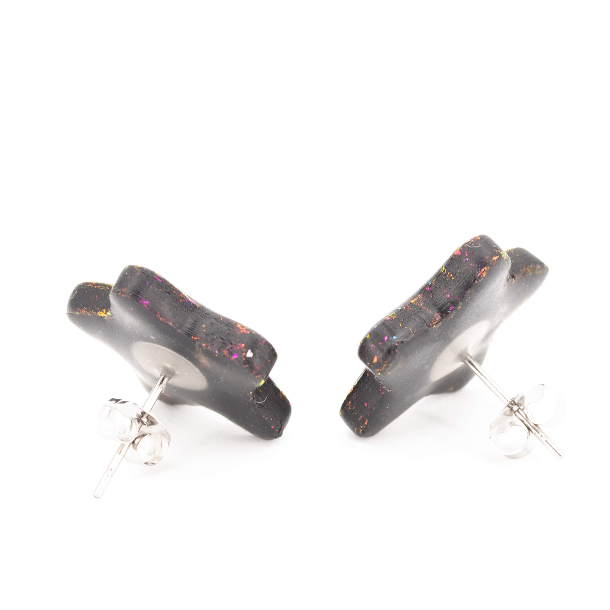 Galaxy Star Earrings - Pearl Moon Creations