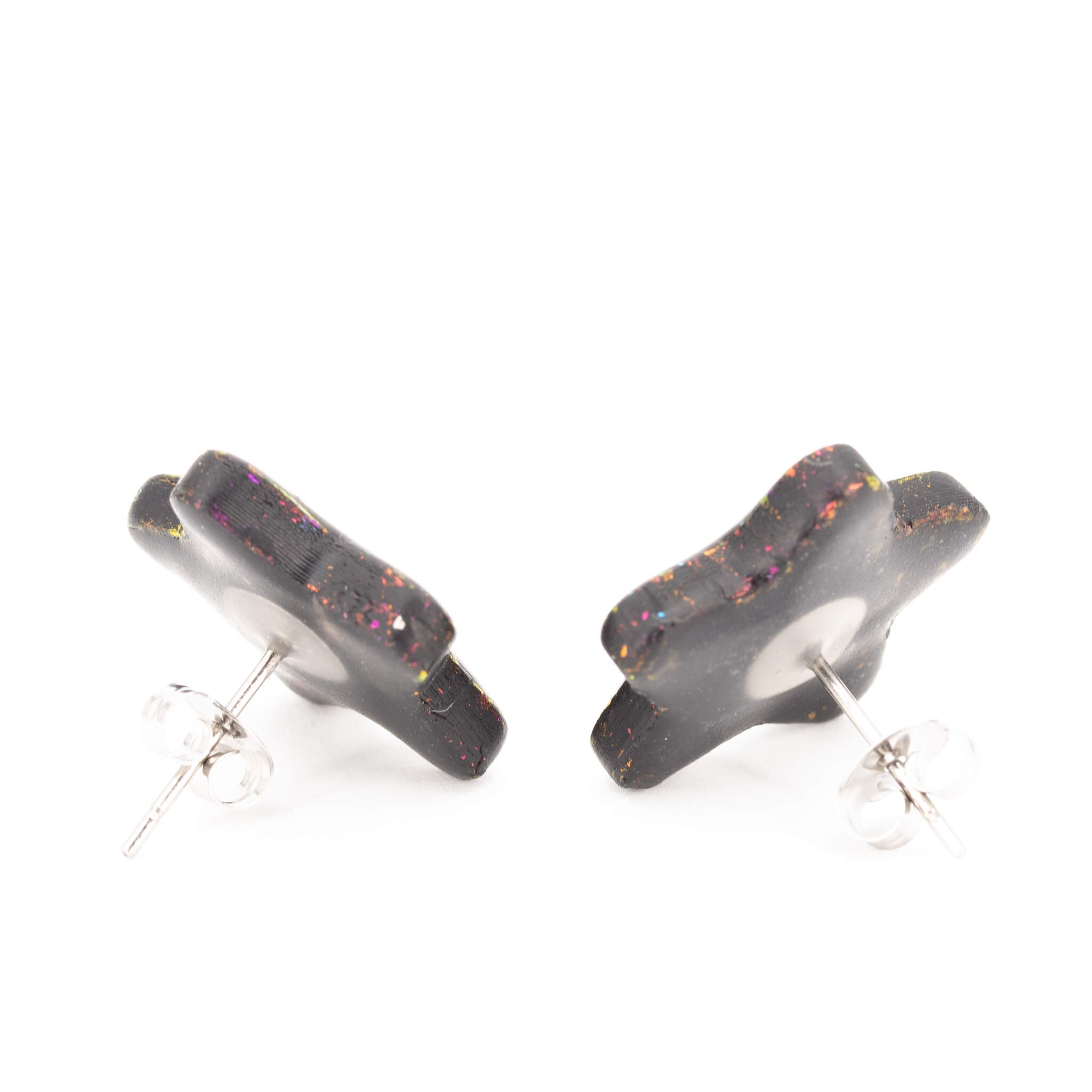 Galaxy Star Earrings - Pearl Moon Creations