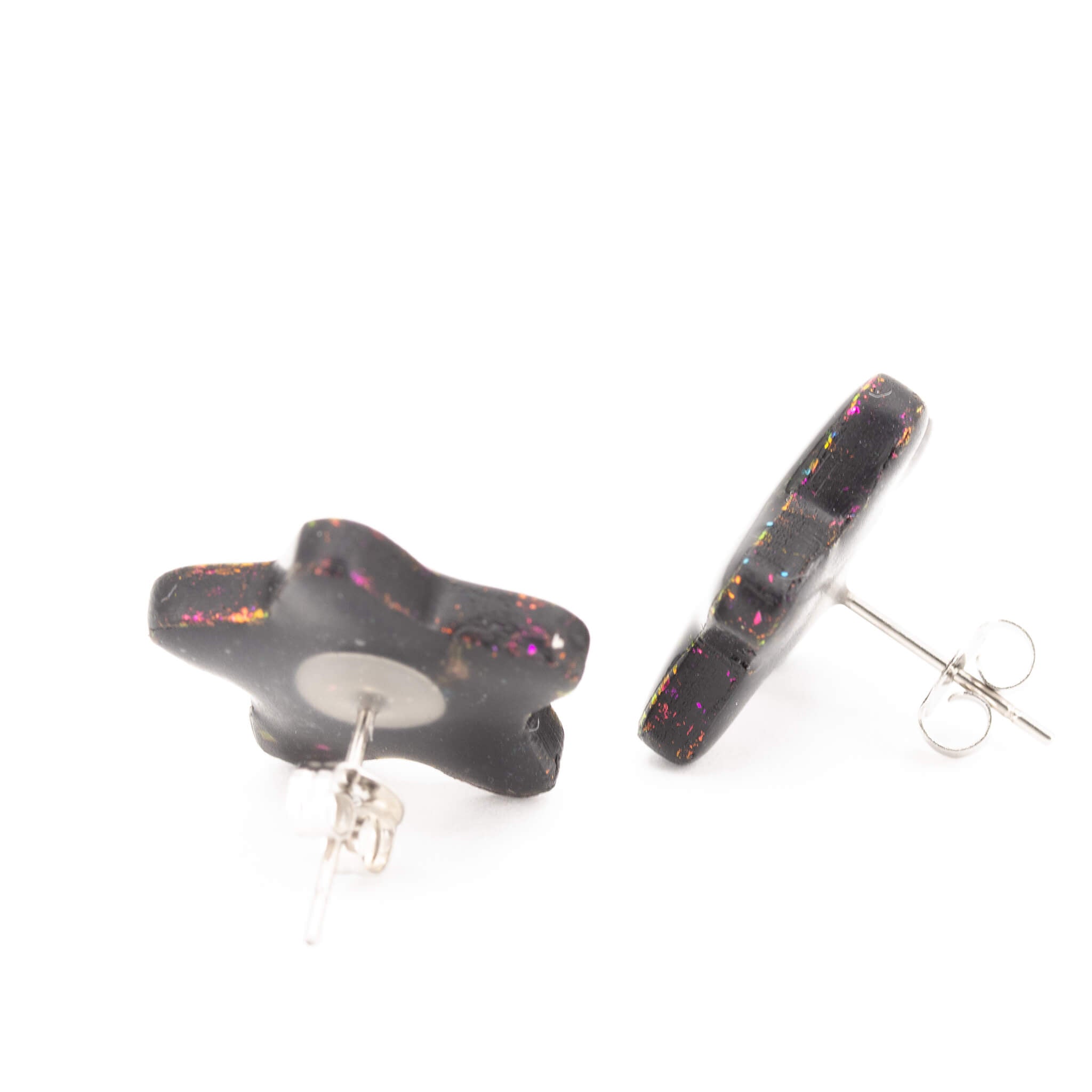 Galaxy Star Earrings - Pearl Moon Creations