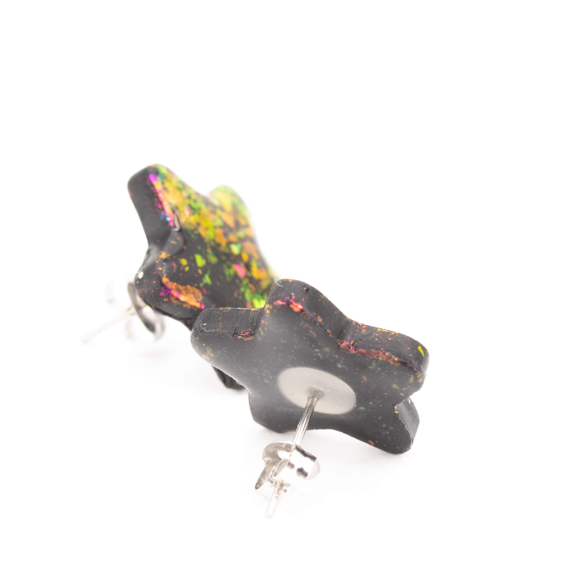 Galaxy Star Earrings - Pearl Moon Creations