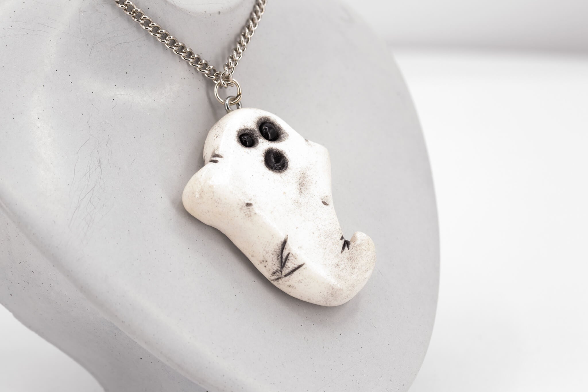 Ghost Necklace - Pearl Moon Creations