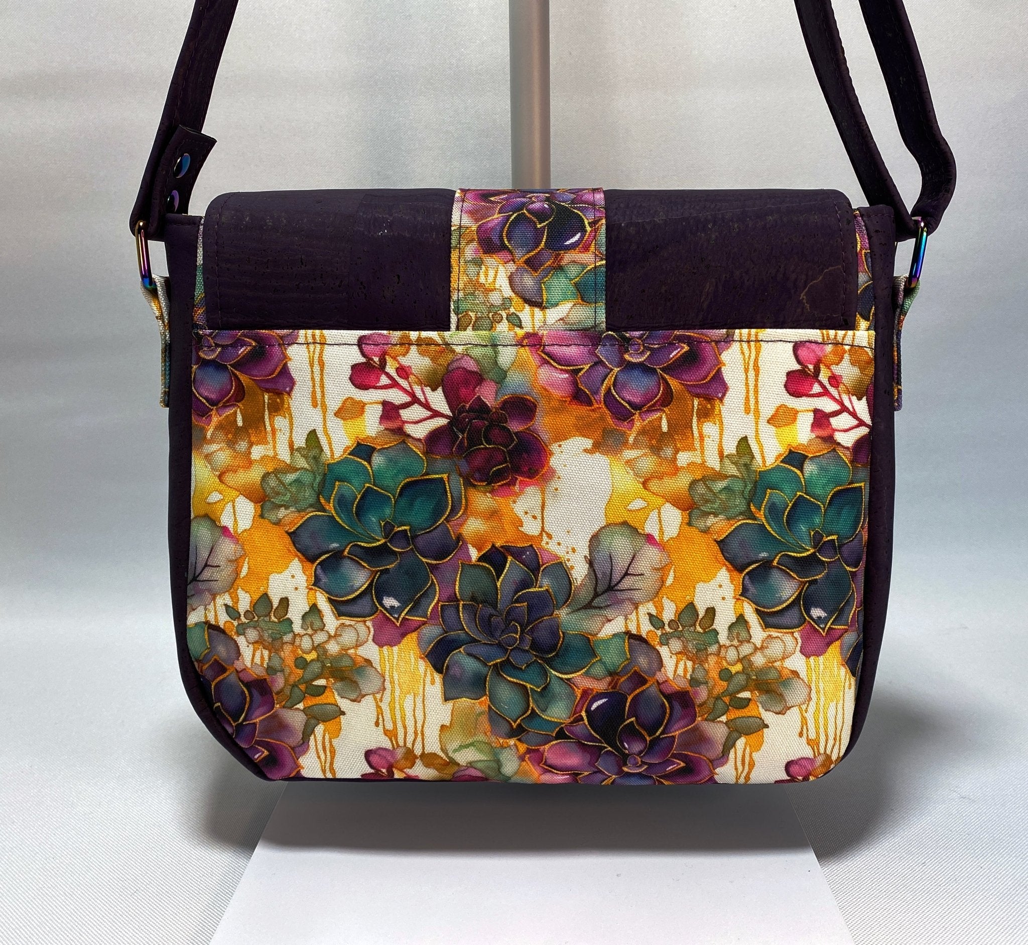 Golden Succulent Esme Crossbody Bag - Pearl Moon Creations