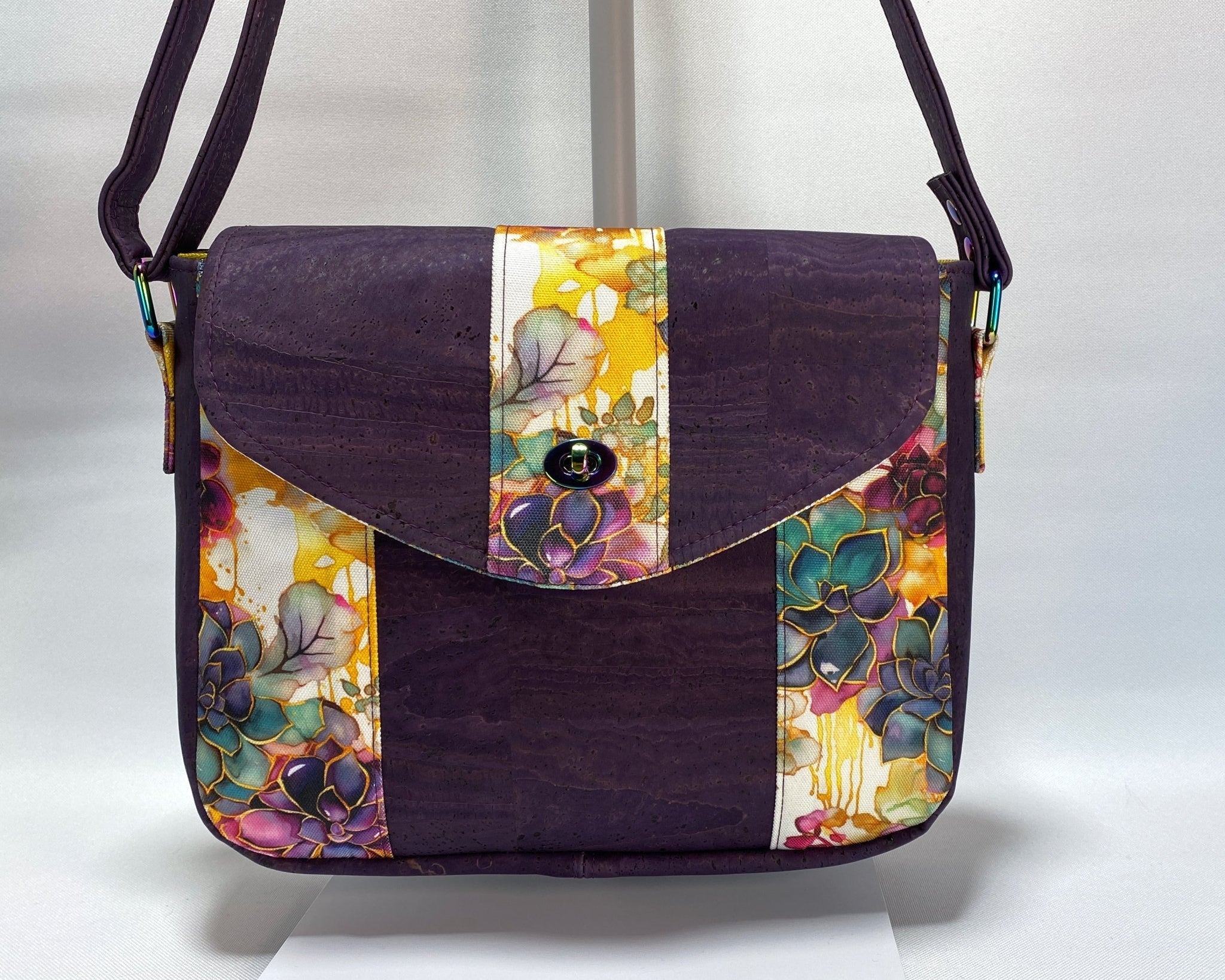 Golden Succulent Esme Crossbody Bag - Pearl Moon Creations