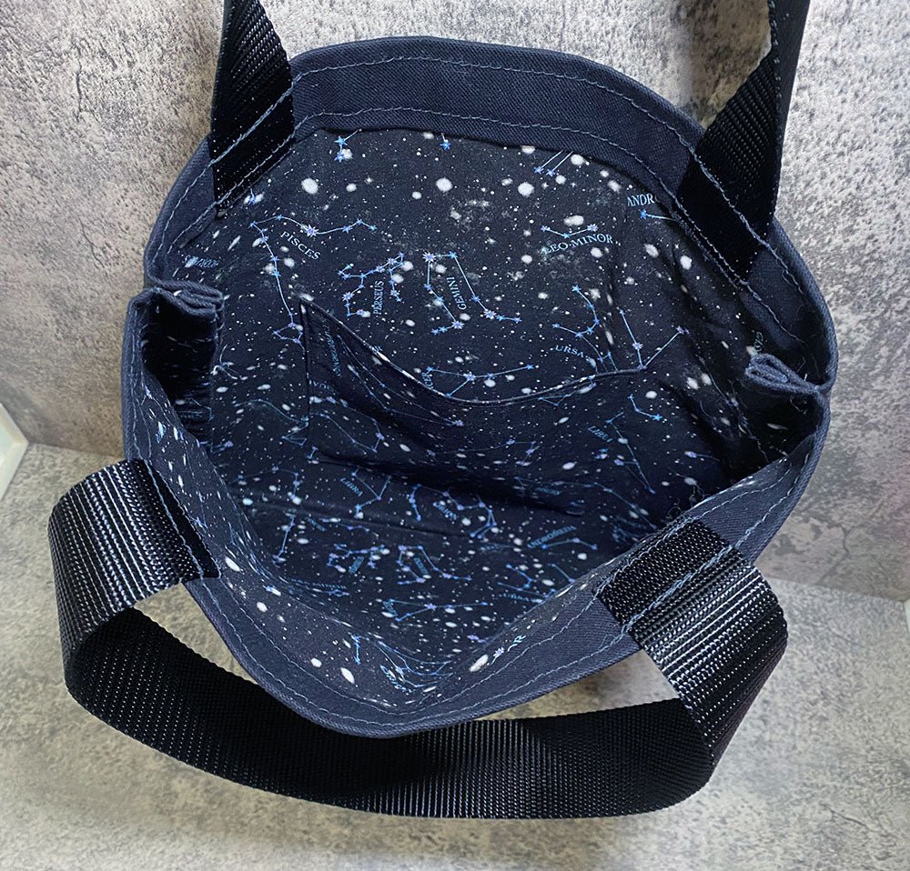 Holographic Moon Tote Bag - Pearl Moon Creations