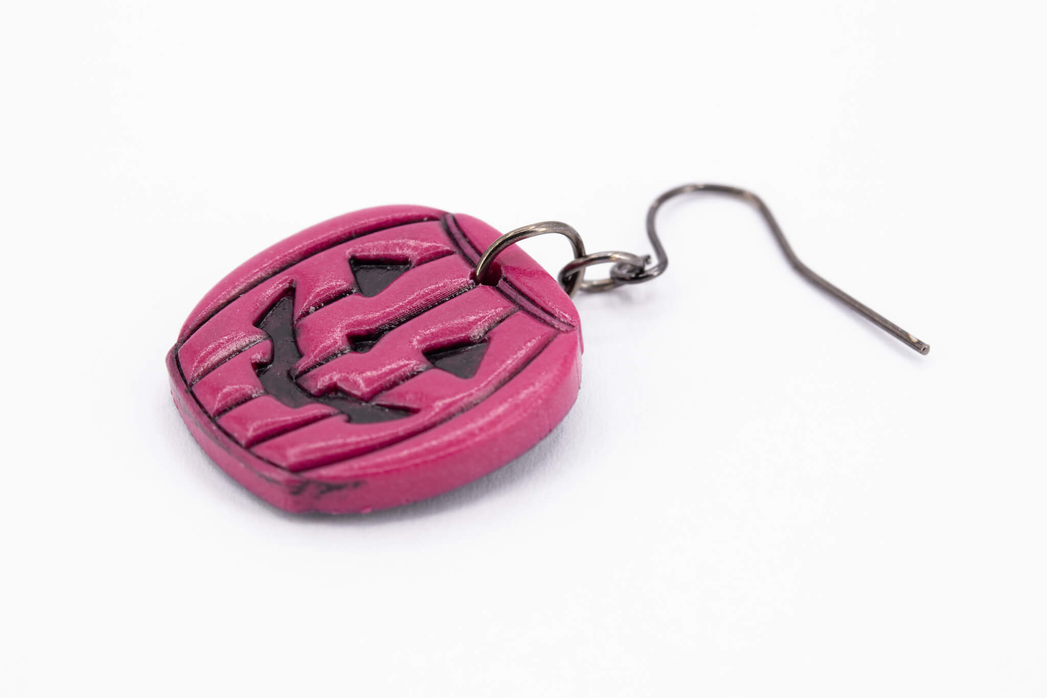 Jack O' Lantern Earrings - Pearl Moon Creations