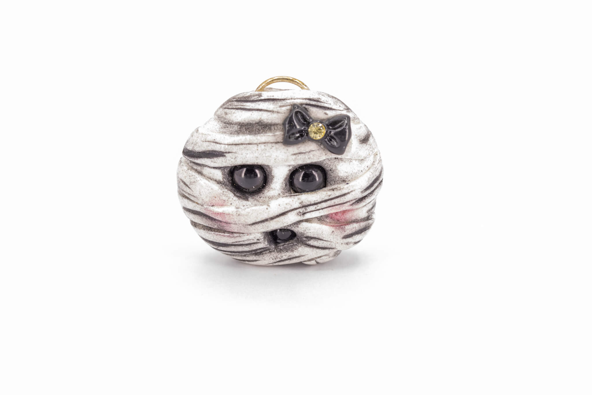 Kawaii Mummy Pendant Necklace - Pearl Moon Creations