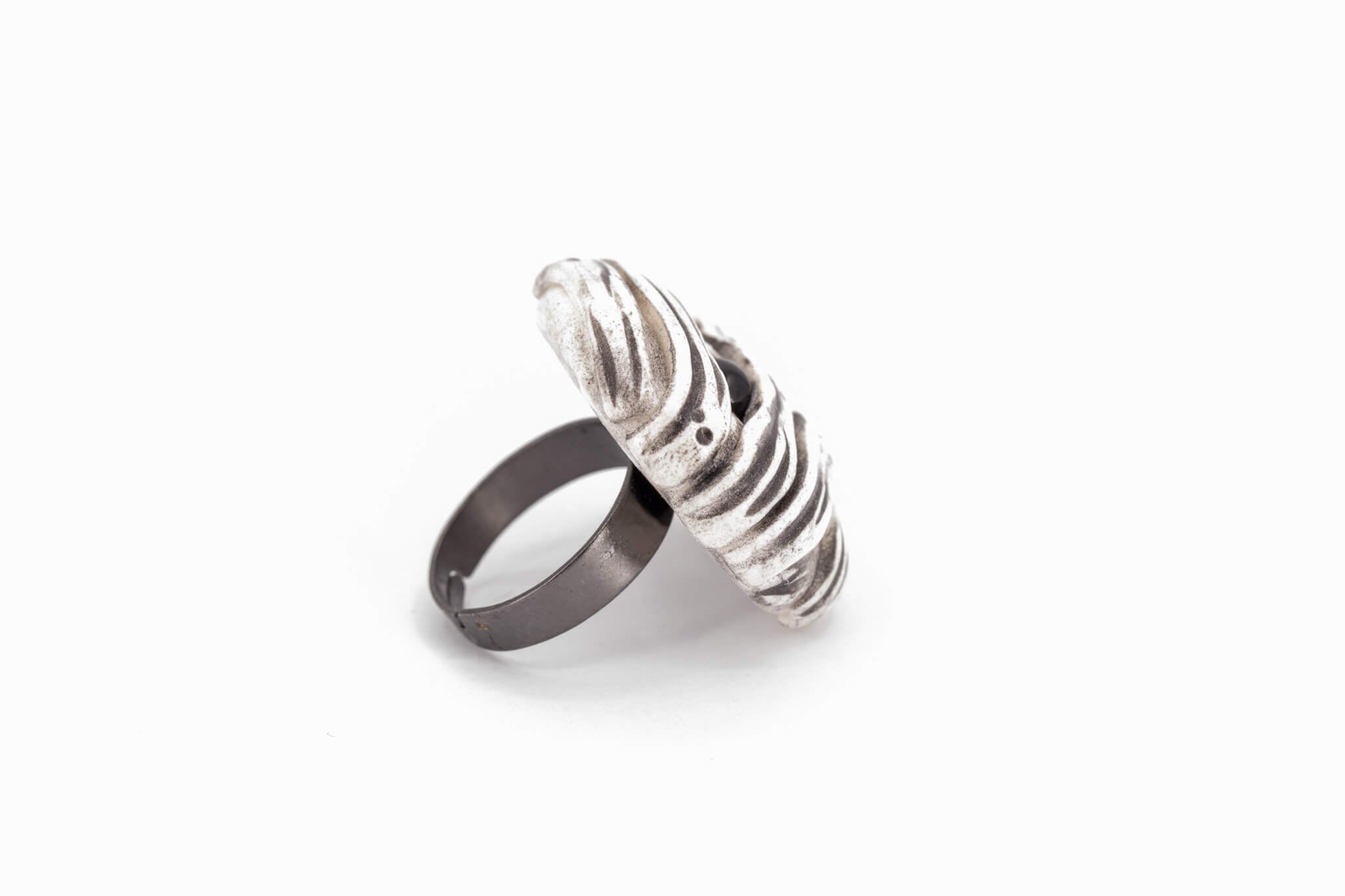 Kawaii Mummy Ring - Pearl Moon Creations