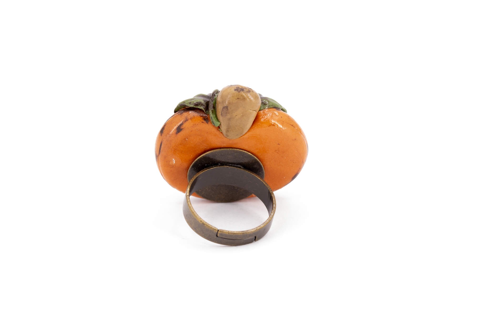 Kawaii Pumpkin Ring - Pearl Moon Creations