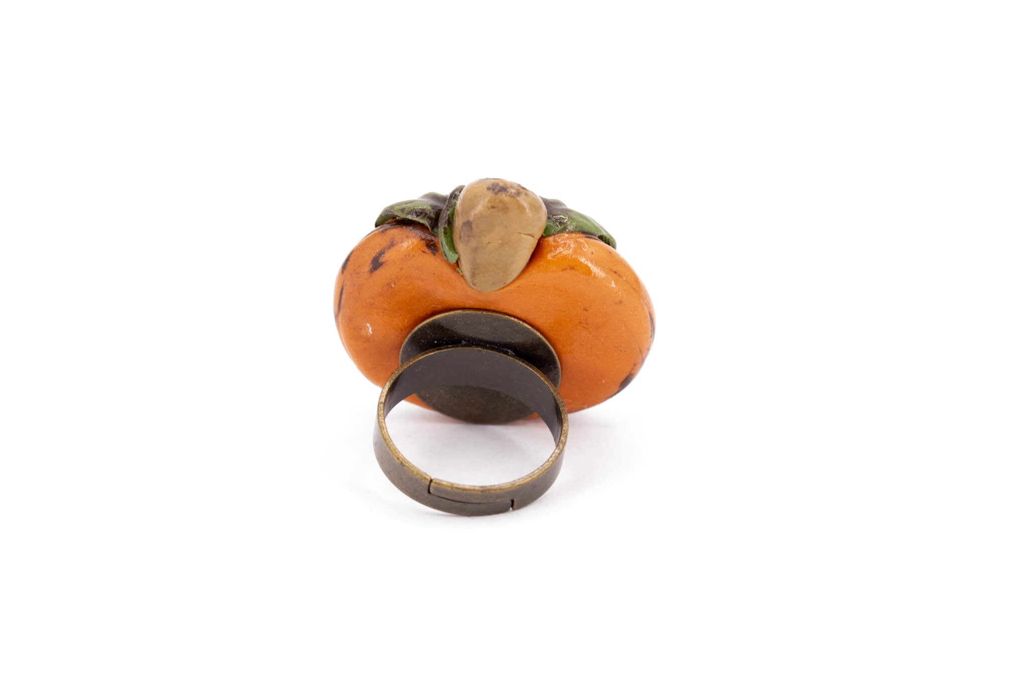 Kawaii Pumpkin Ring - Pearl Moon Creations