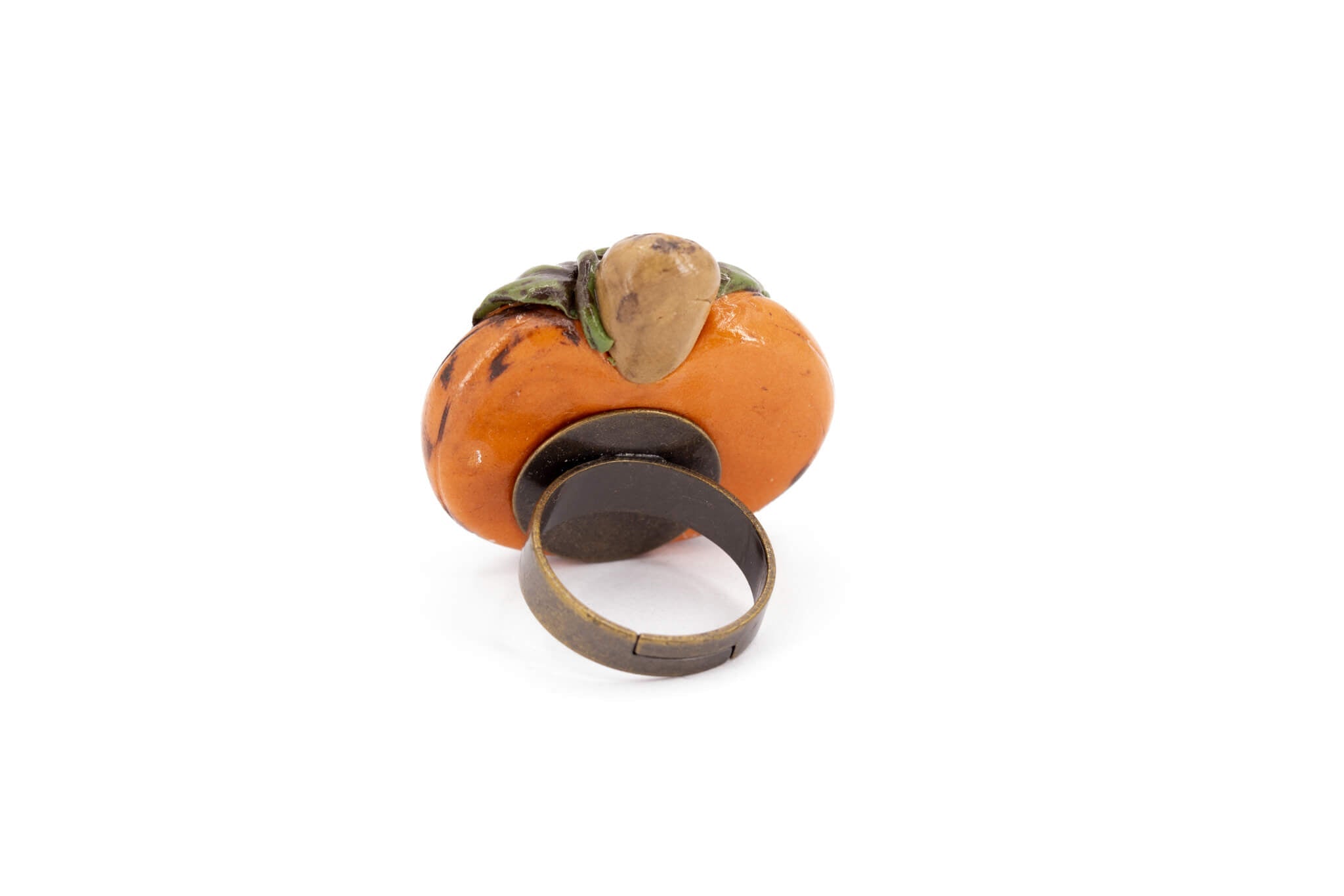 Kawaii Pumpkin Ring - Pearl Moon Creations