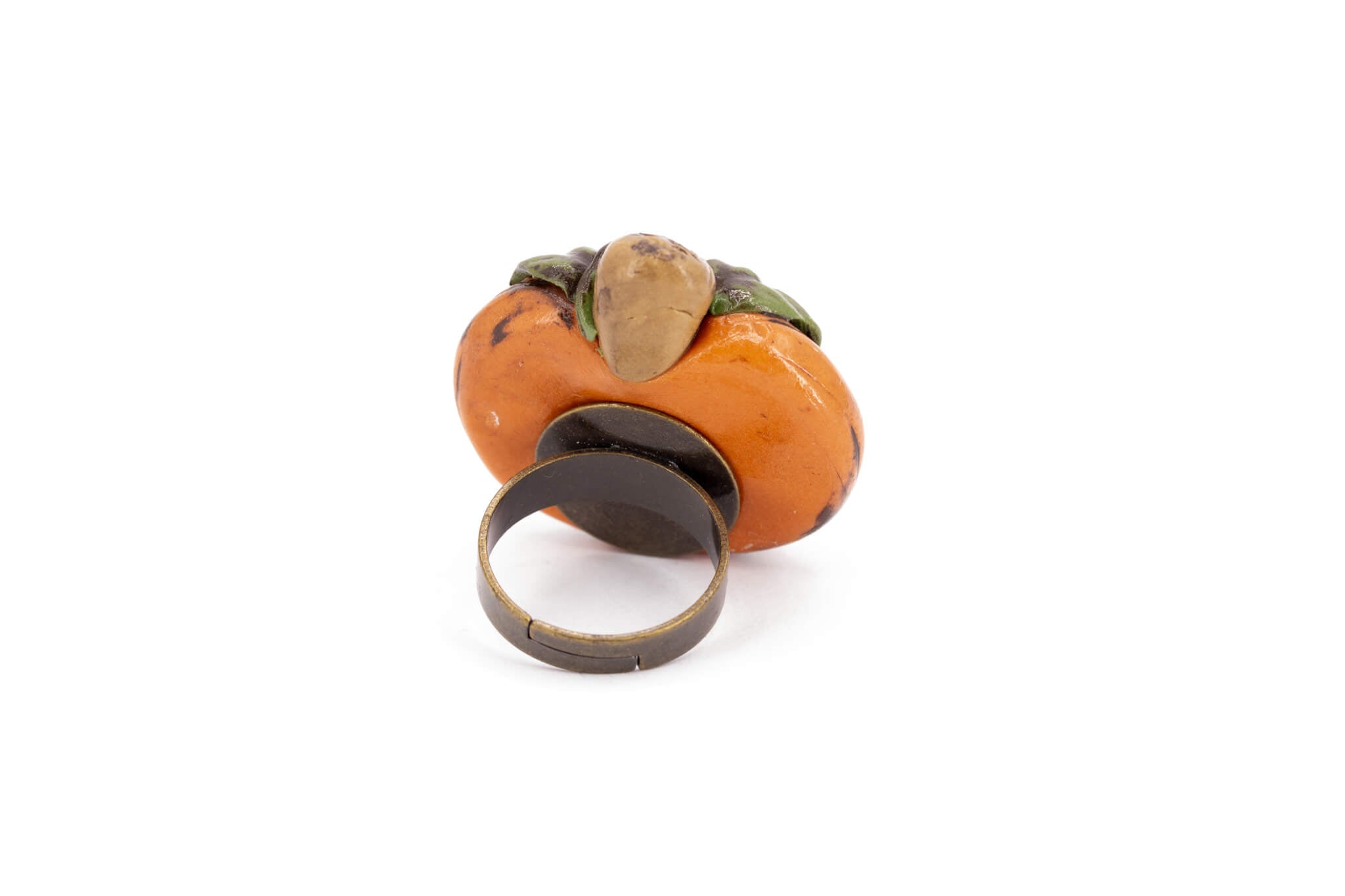 Kawaii Pumpkin Ring - Pearl Moon Creations
