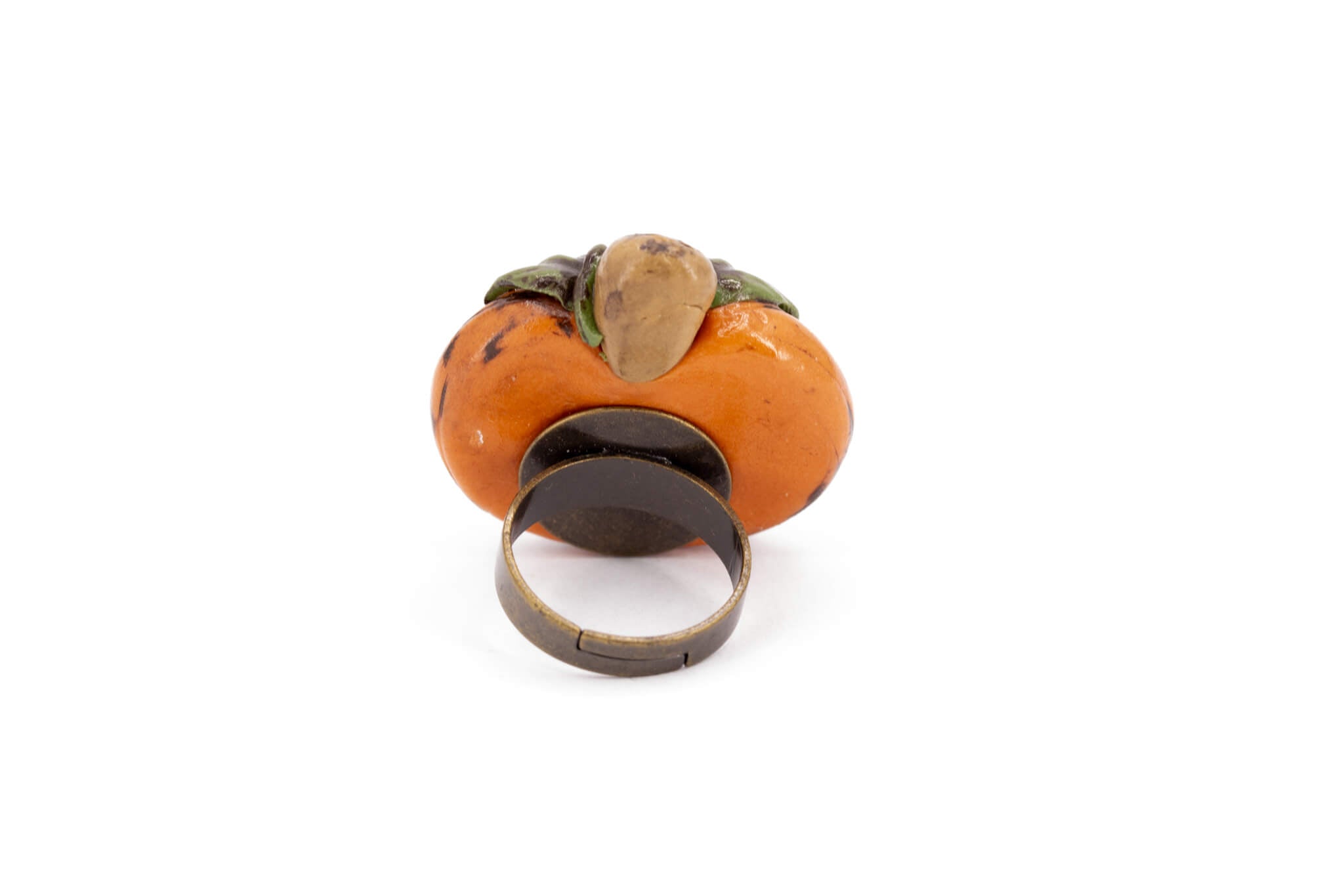 Kawaii Pumpkin Ring - Pearl Moon Creations