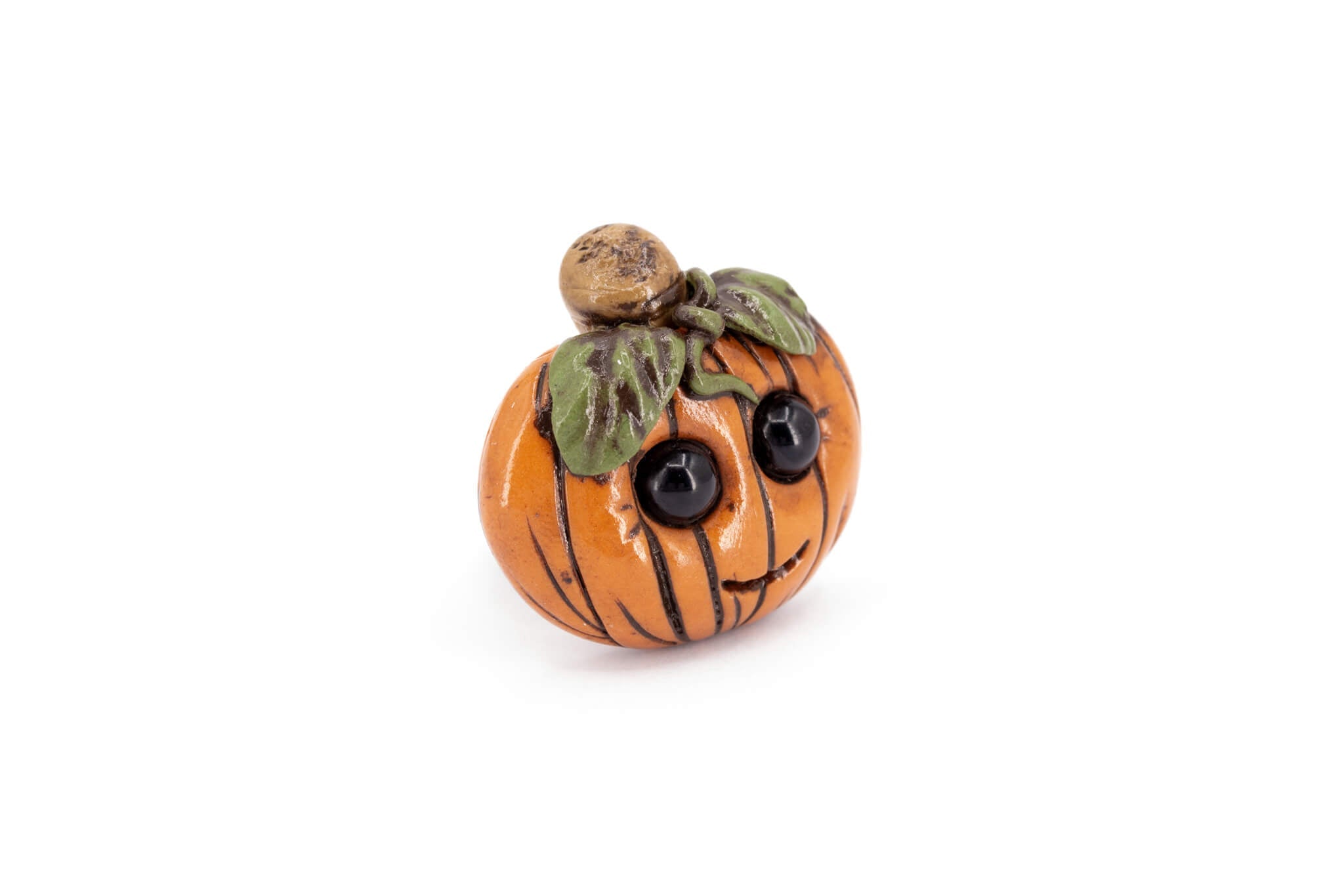 Kawaii Pumpkin Ring - Pearl Moon Creations