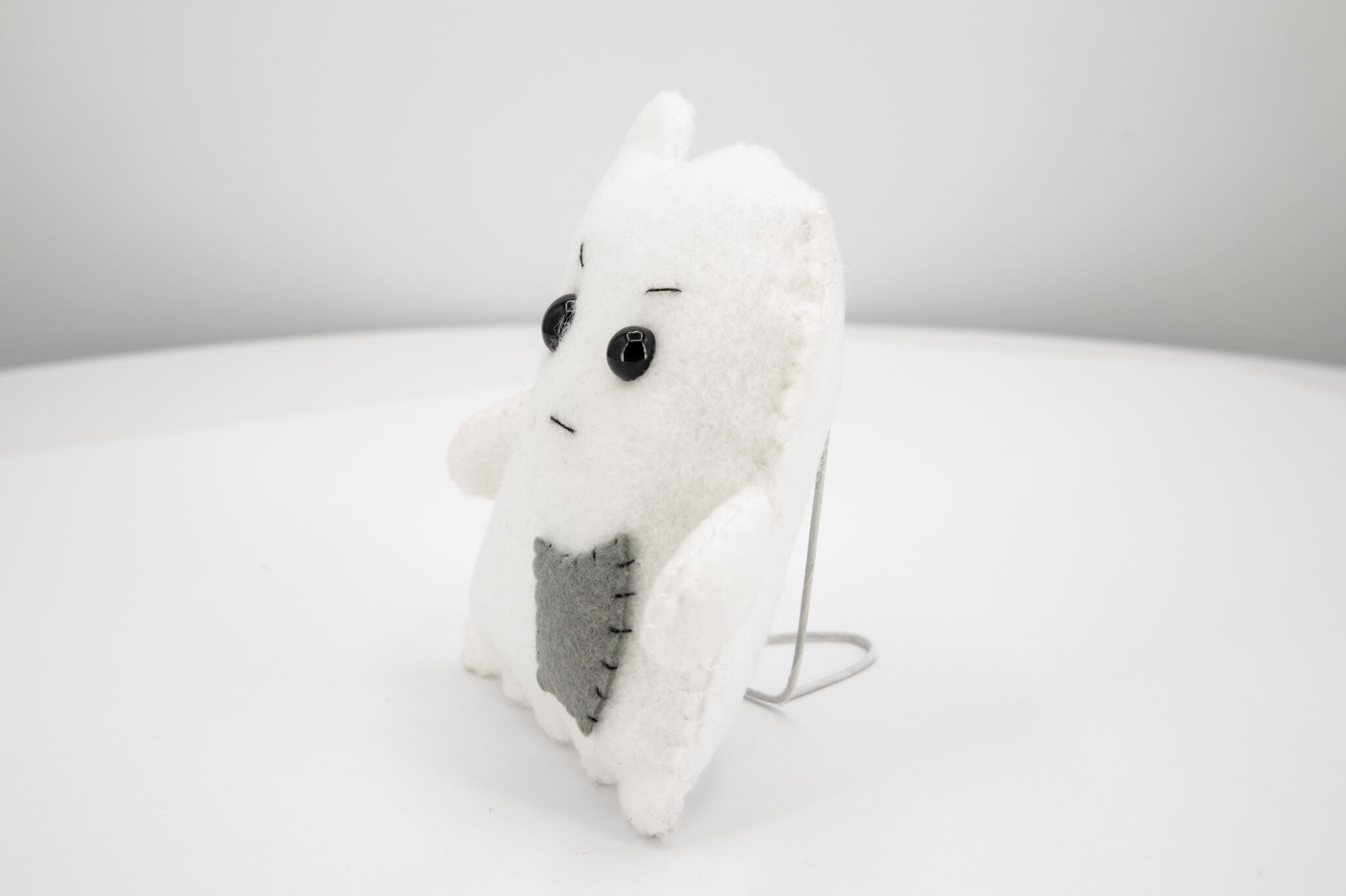 Mean Felt Ghost Doll - Pearl Moon Creations