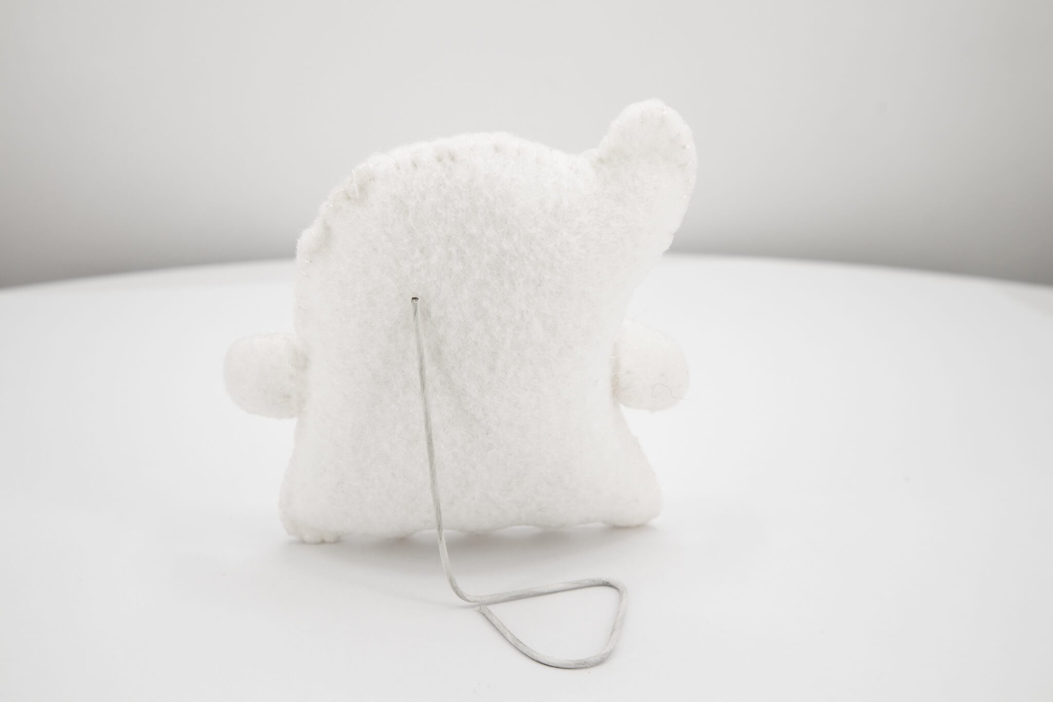 Mean Felt Ghost Doll - Pearl Moon Creations